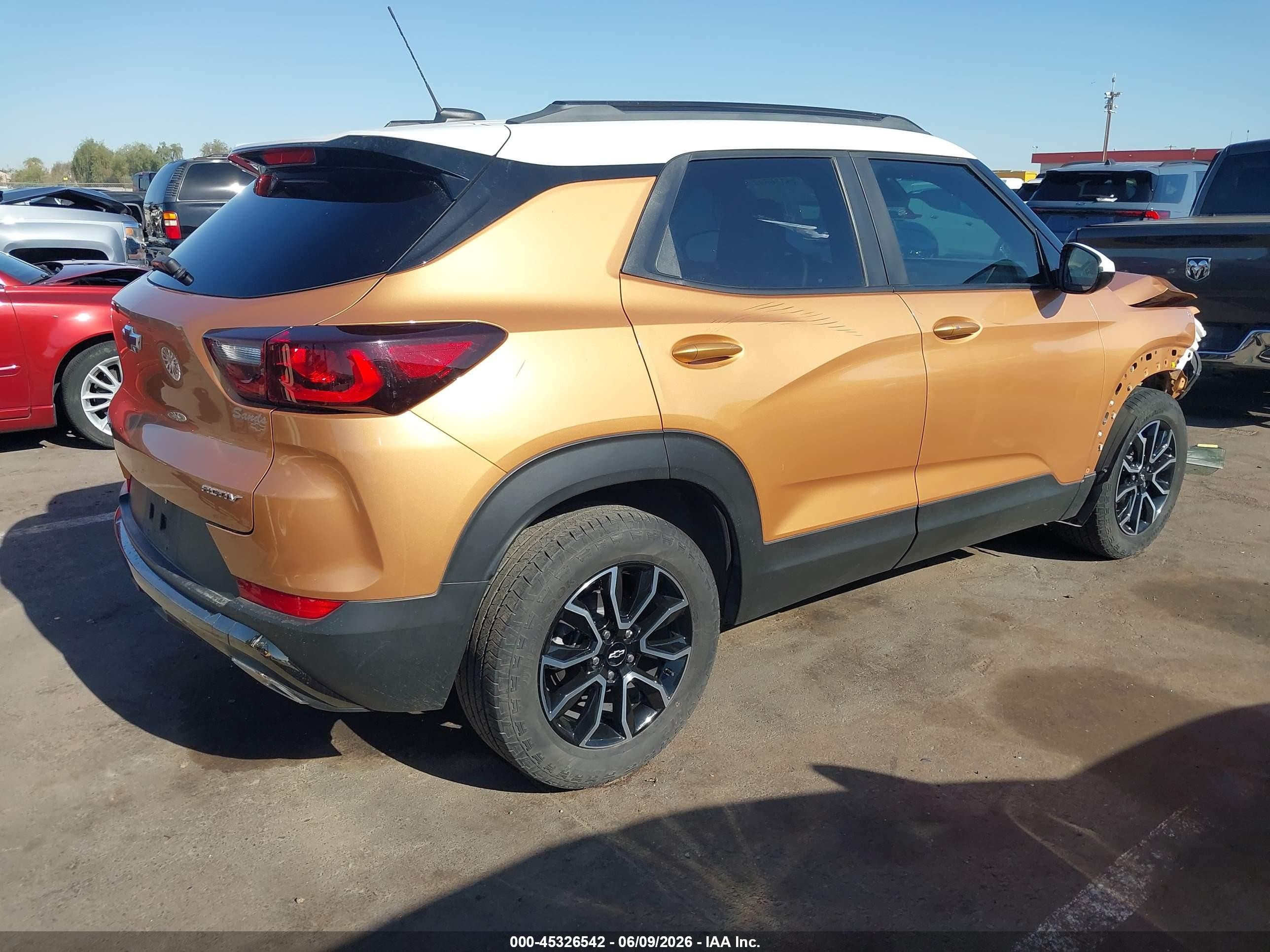 2024 Chevrolet Trailblazer Fwd Activ Orange vin: KL79MVSL9RB184515