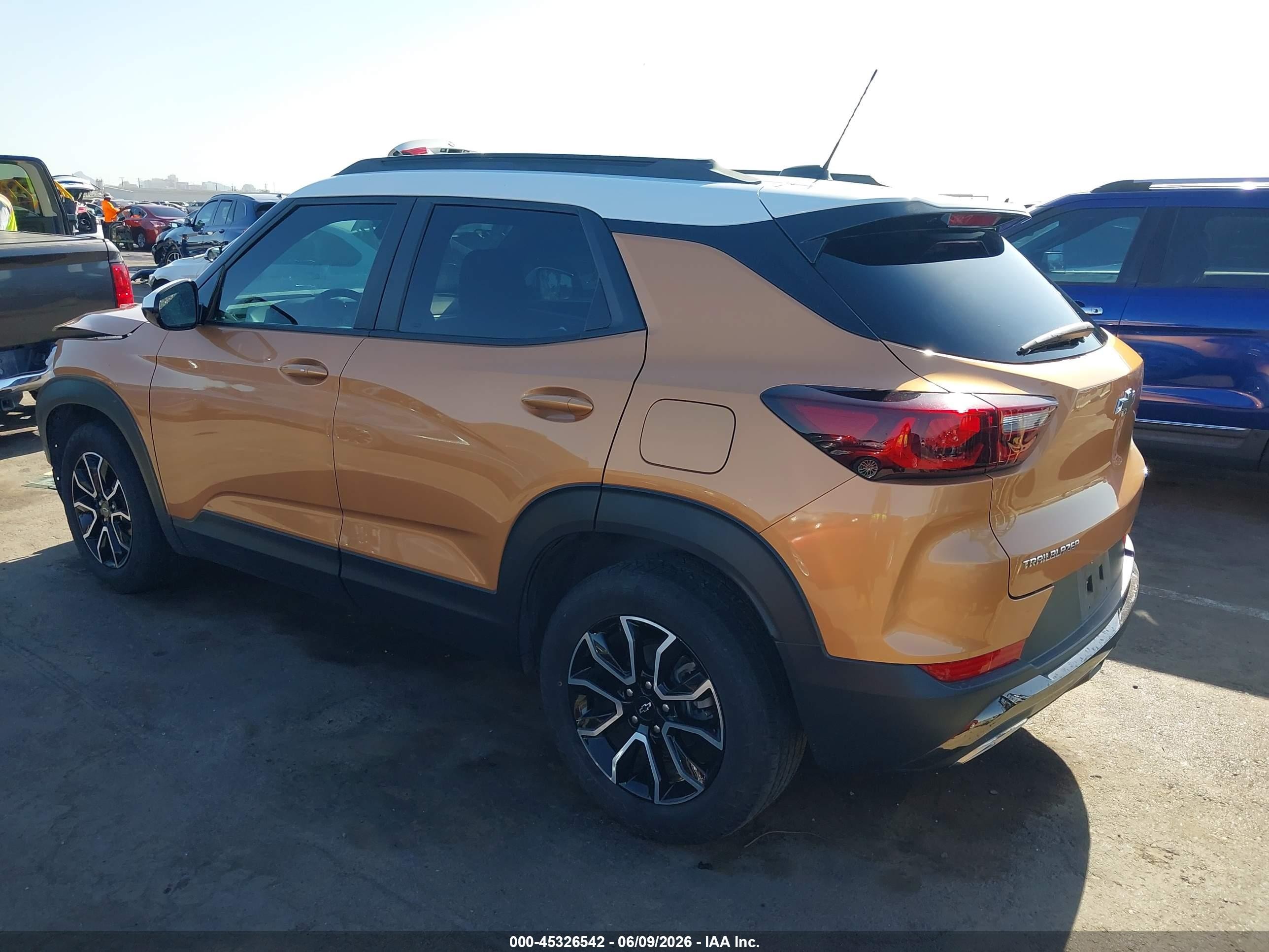 2024 Chevrolet Trailblazer Fwd Activ Orange vin: KL79MVSL9RB184515