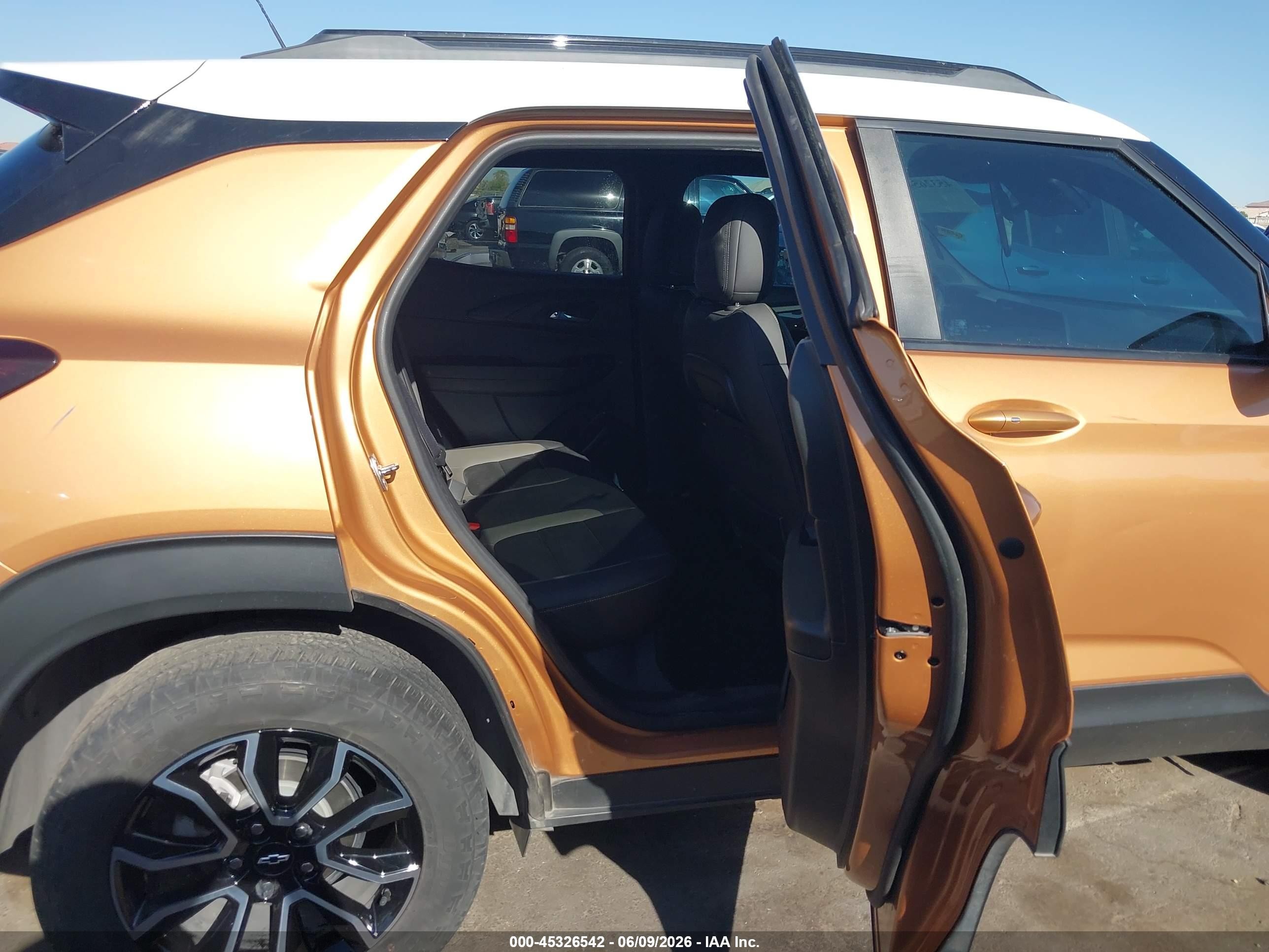 2024 Chevrolet Trailblazer Fwd Activ Orange vin: KL79MVSL9RB184515