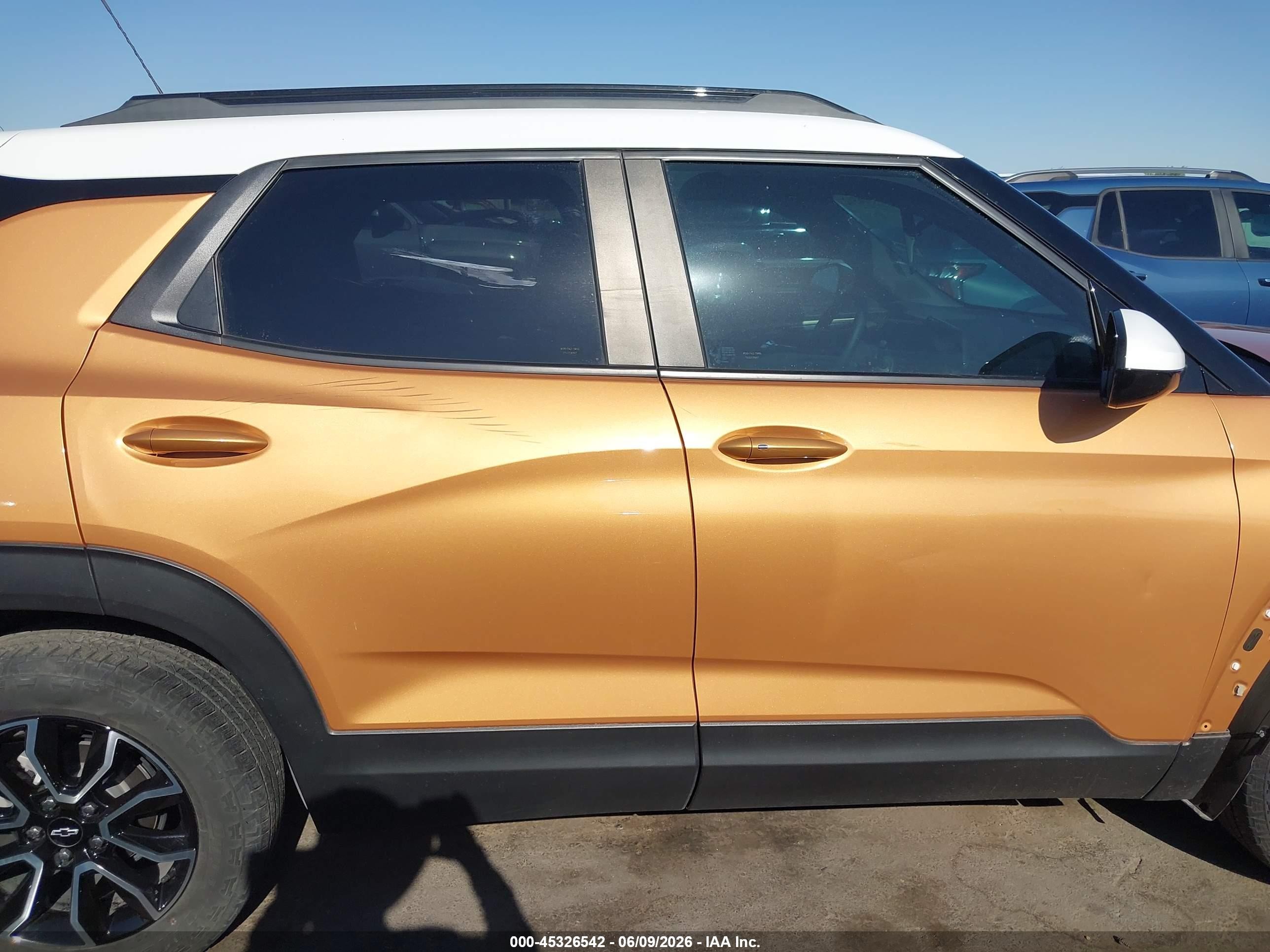 2024 Chevrolet Trailblazer Fwd Activ Orange vin: KL79MVSL9RB184515