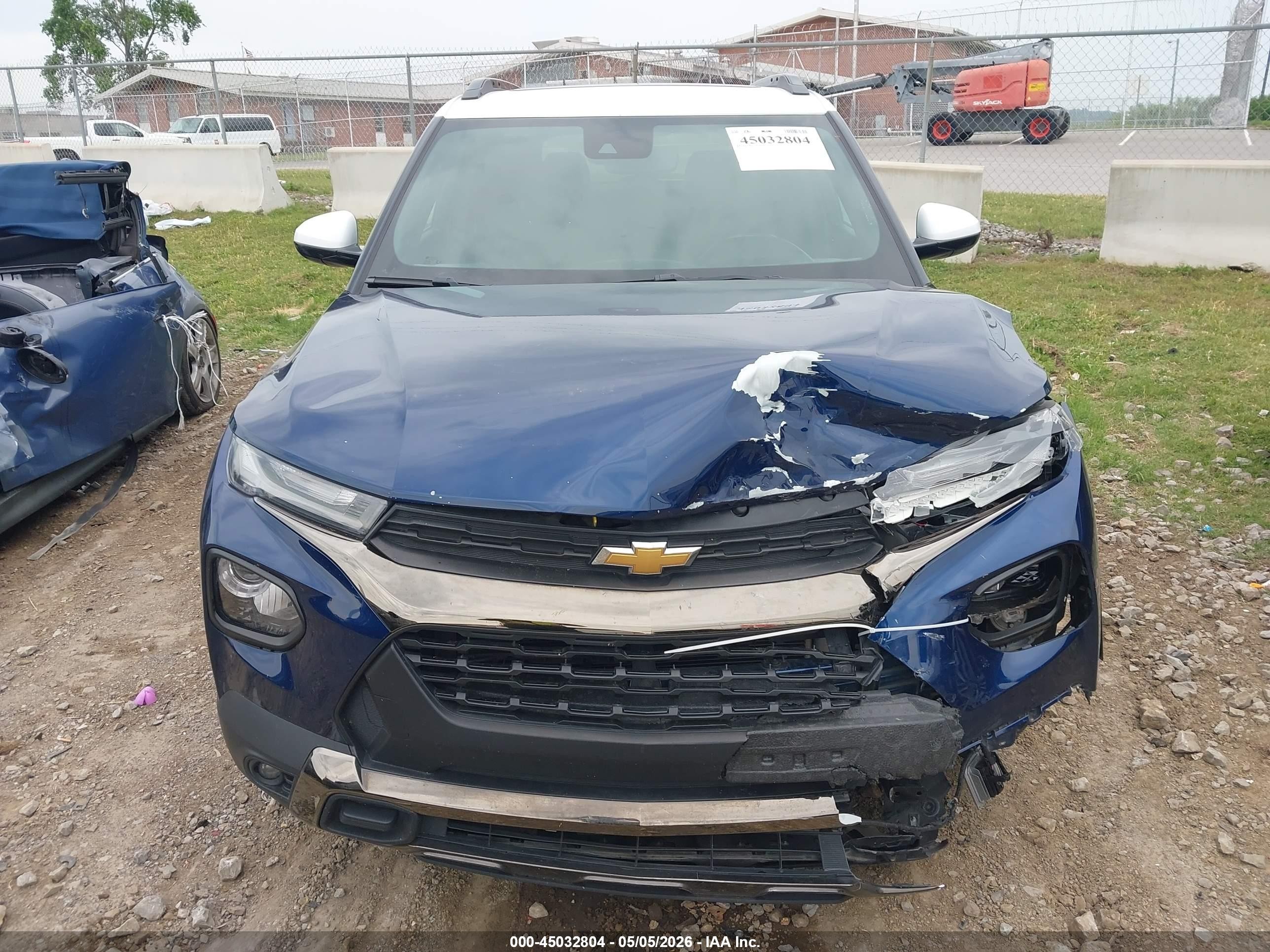 2022 Chevrolet Trailblazer Fwd Activ Blue vin: KL79MVSLXNB128366
