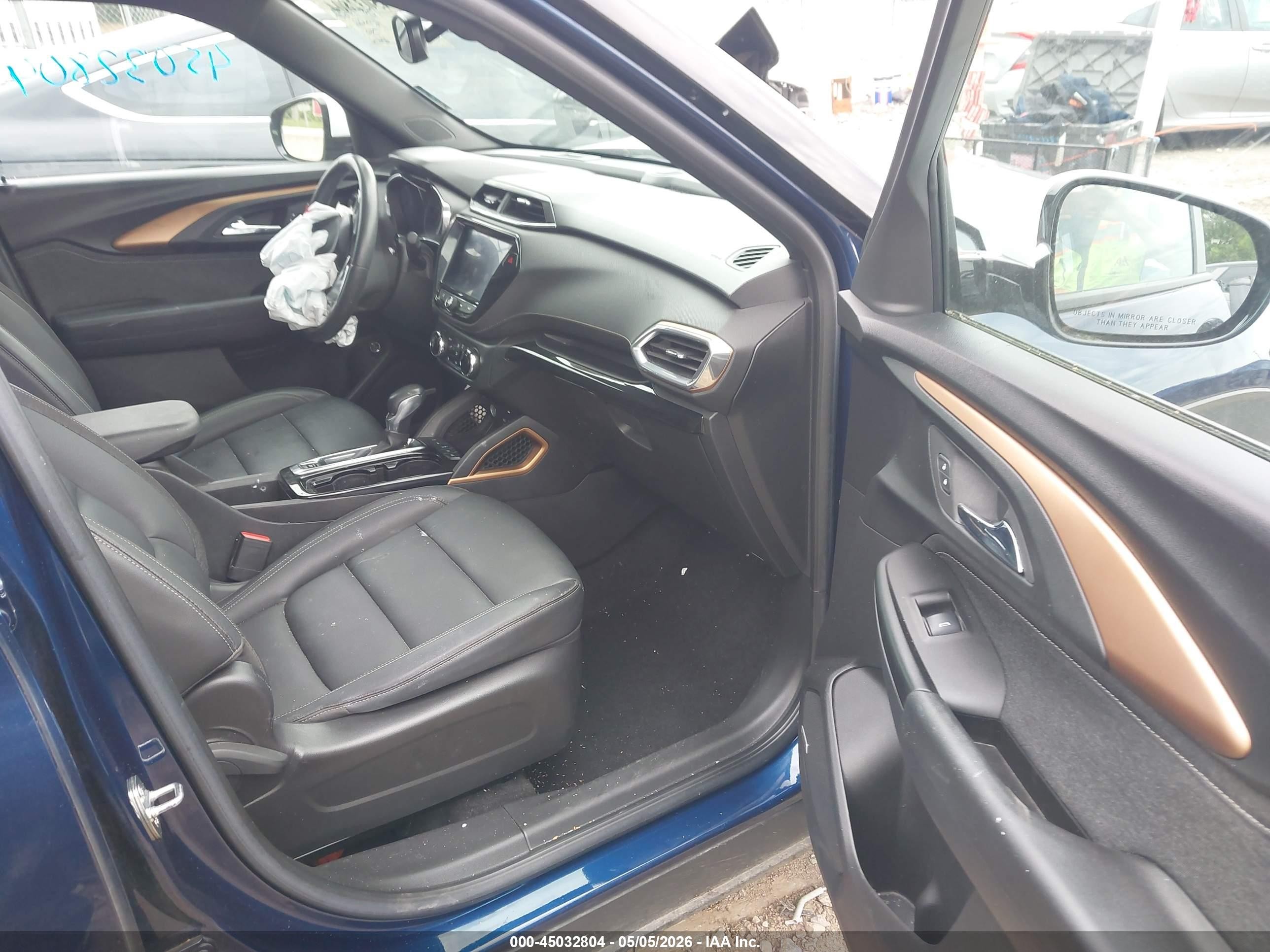2022 Chevrolet Trailblazer Fwd Activ Blue vin: KL79MVSLXNB128366
