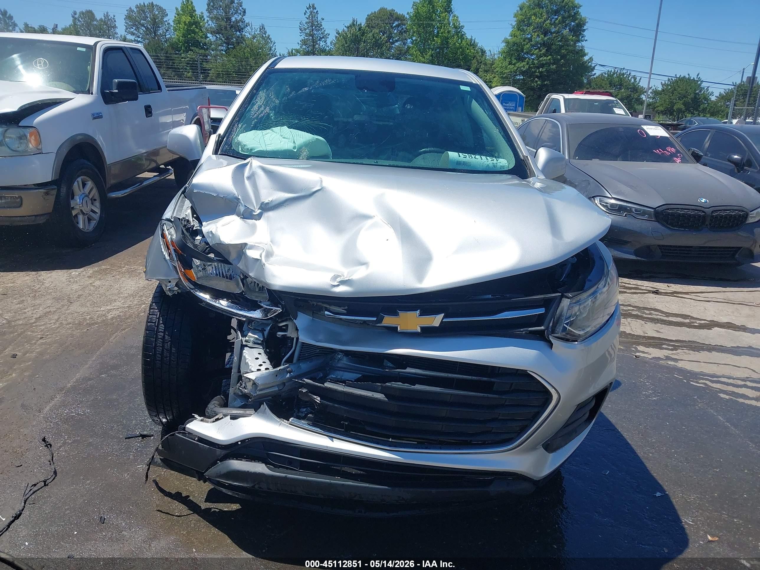 2020 Chevrolet Trax Fwd Ls Серебряный vin: KL7CJKSB0LB328688