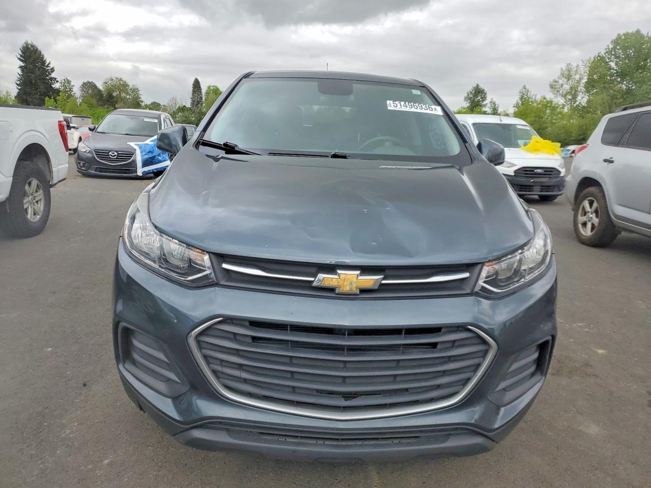 2021 Chevrolet Trax Ls Gray vin: KL7CJKSB2MB307388