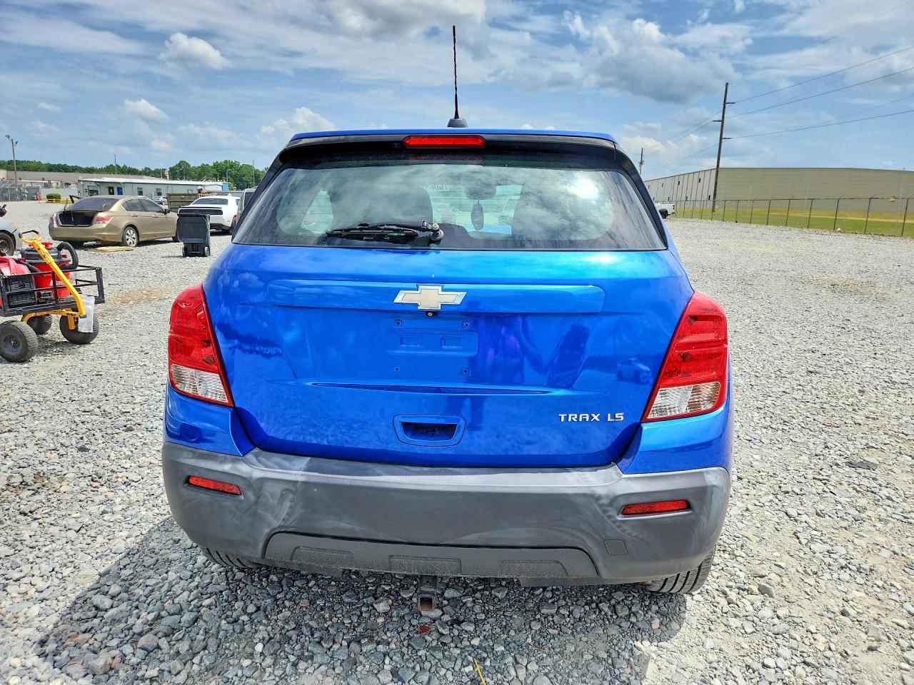 2015 Chevrolet Trax Ls Blue vin: KL7CJKSB3FB195767