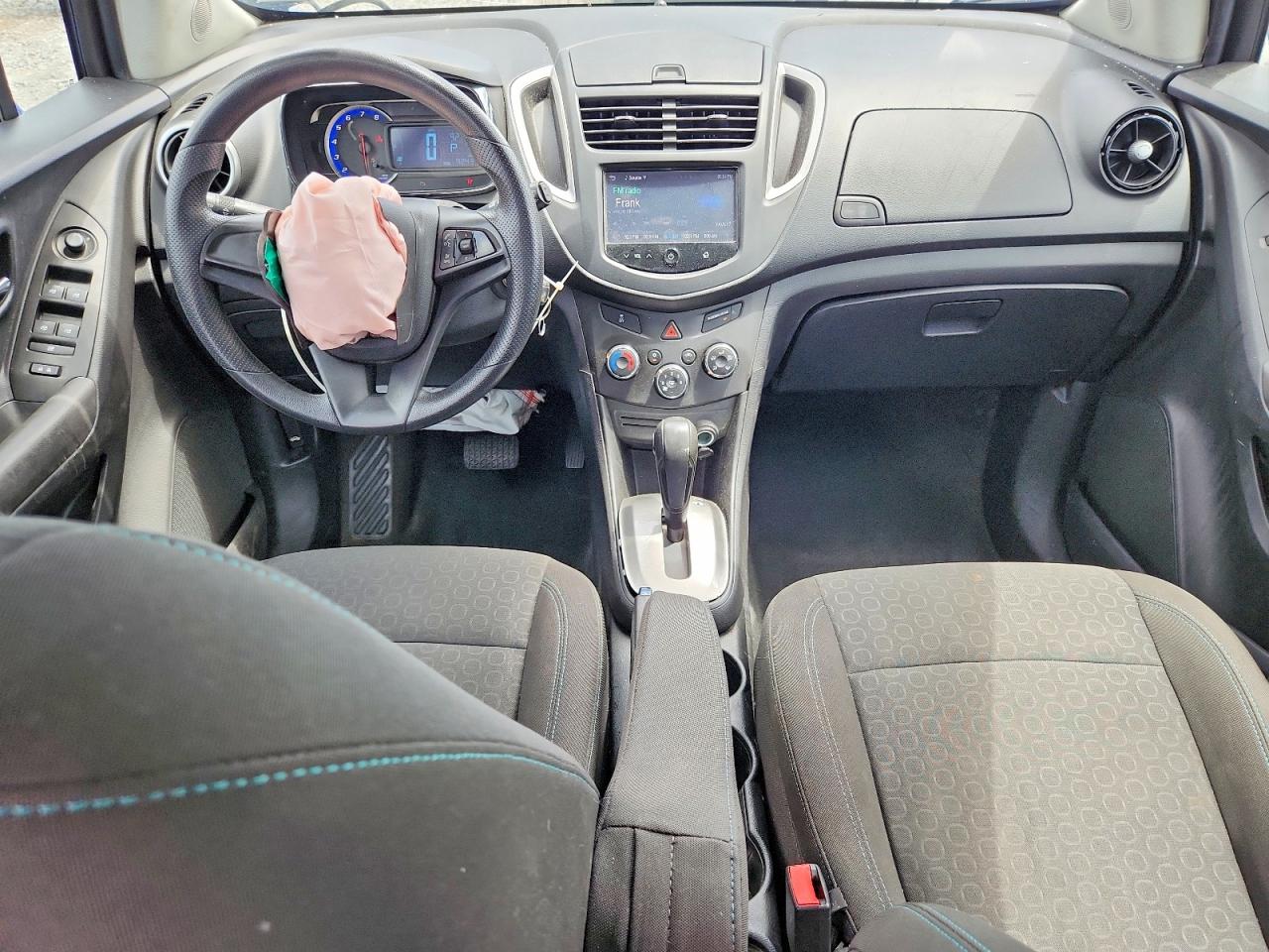 2015 Chevrolet Trax Ls Blue vin: KL7CJKSB3FB195767