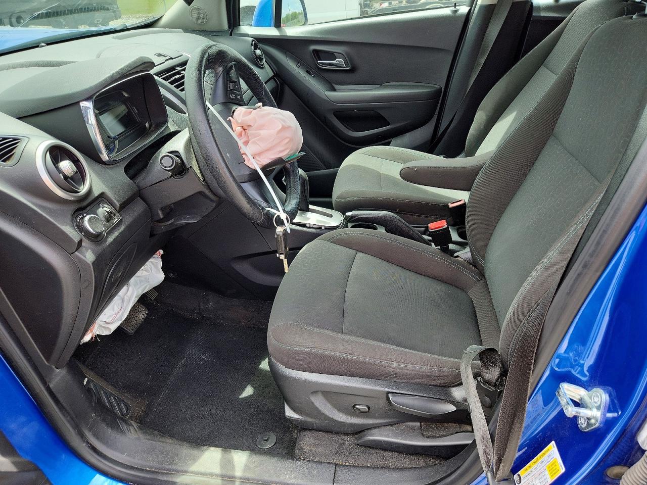 2015 Chevrolet Trax Ls Blue vin: KL7CJKSB3FB195767
