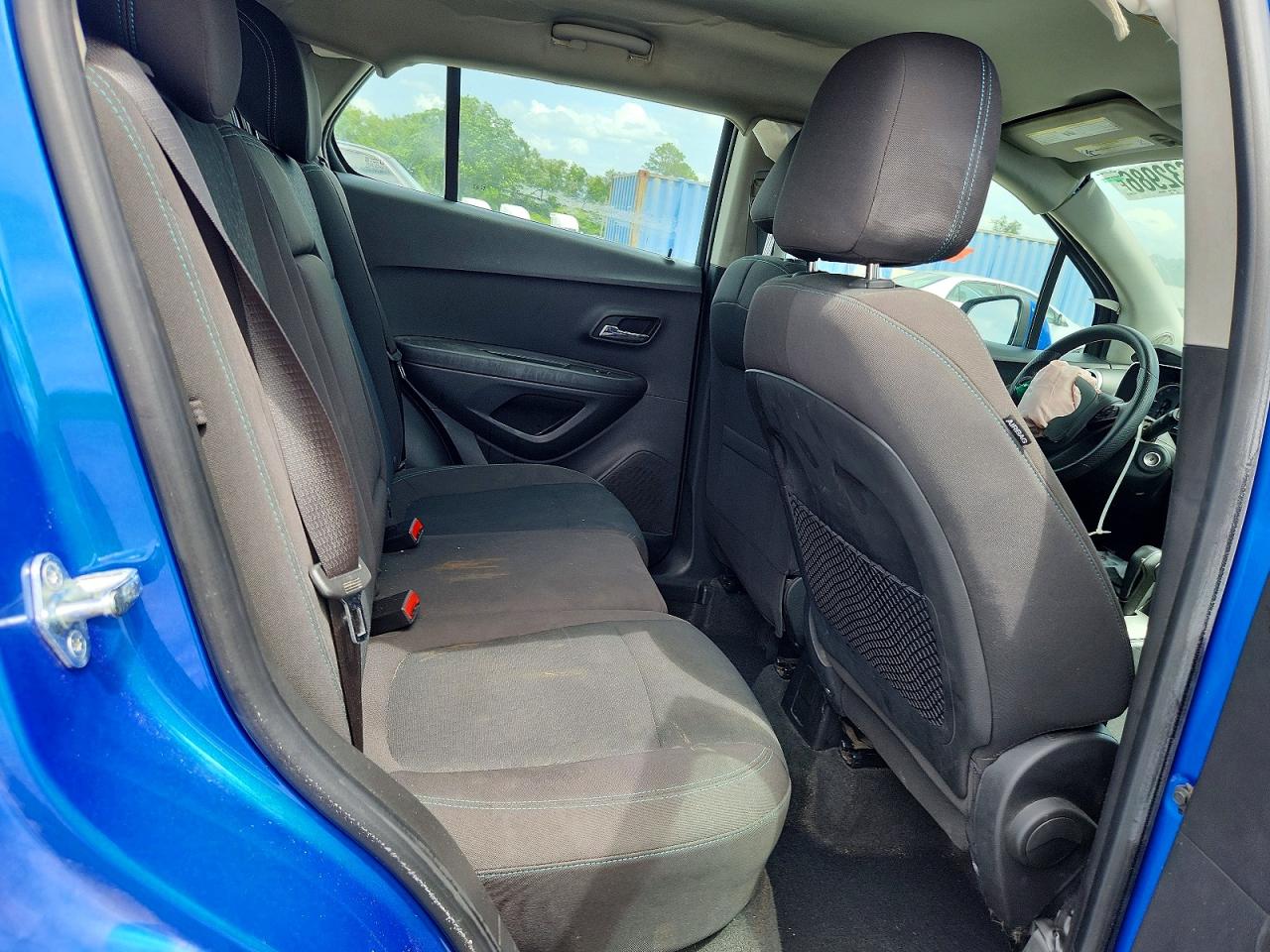 2015 Chevrolet Trax Ls Blue vin: KL7CJKSB3FB195767
