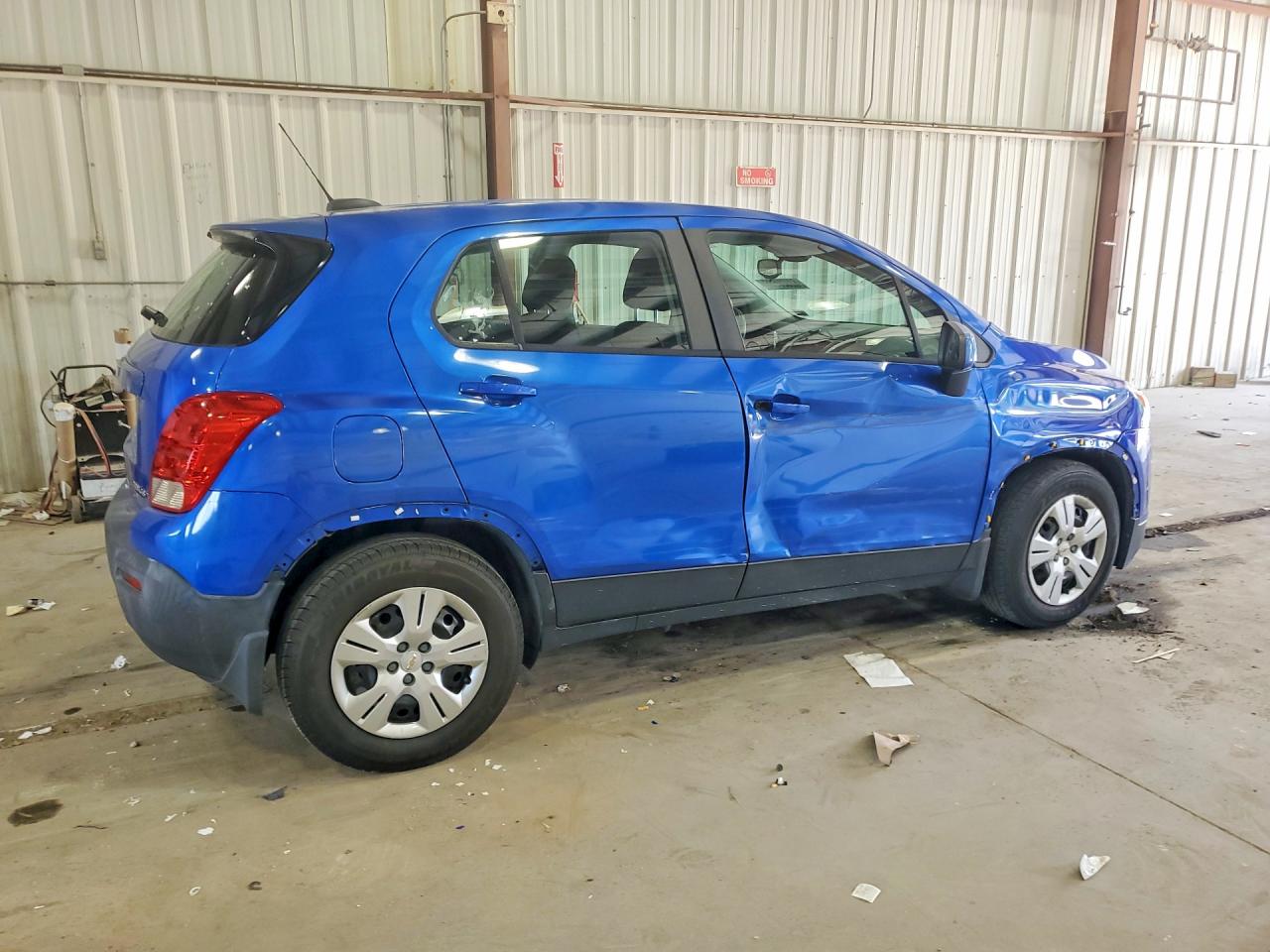 2015 Chevrolet Trax Ls Blue vin: KL7CJKSB4FB063570