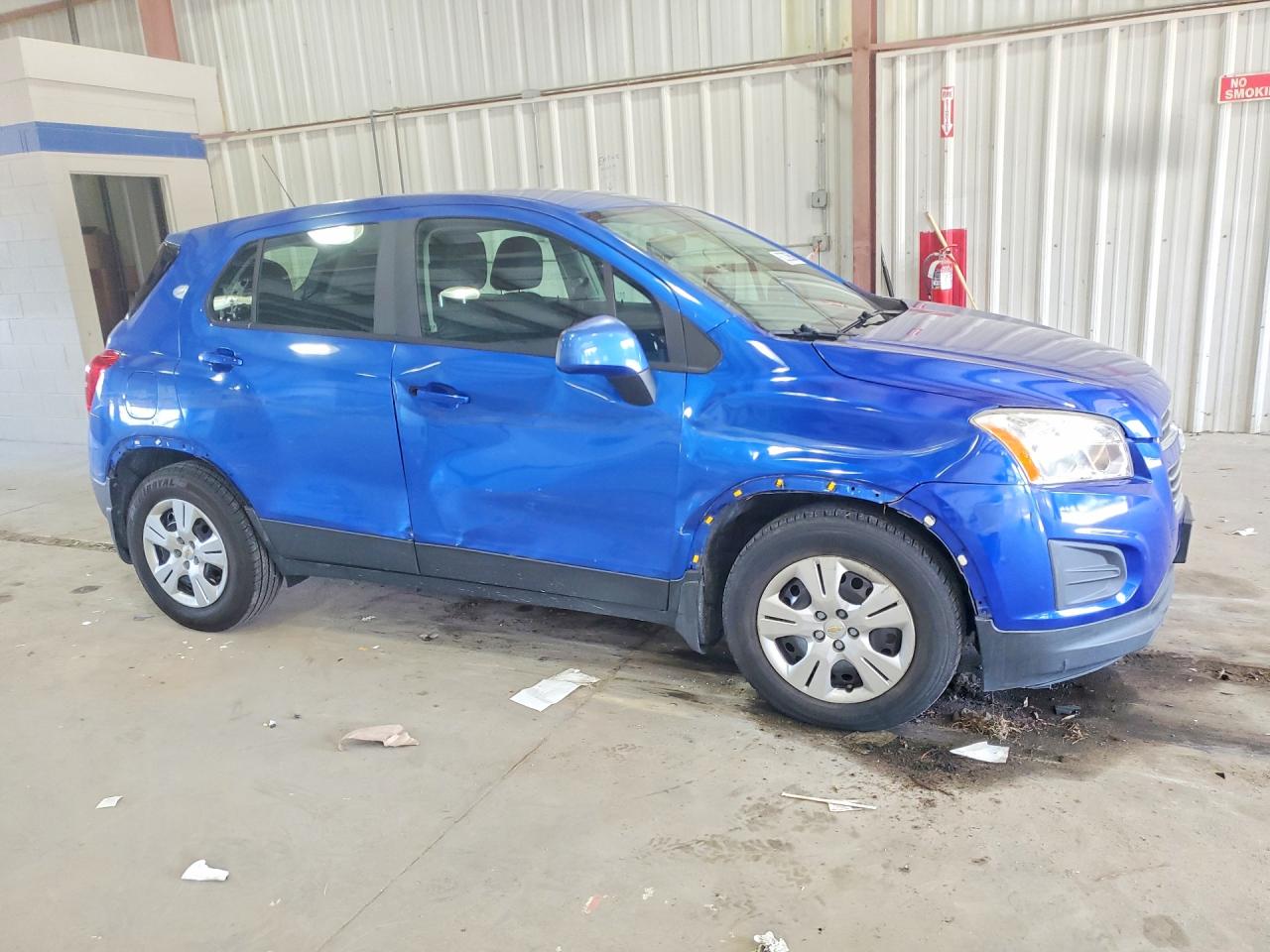 2015 Chevrolet Trax Ls Blue vin: KL7CJKSB4FB063570