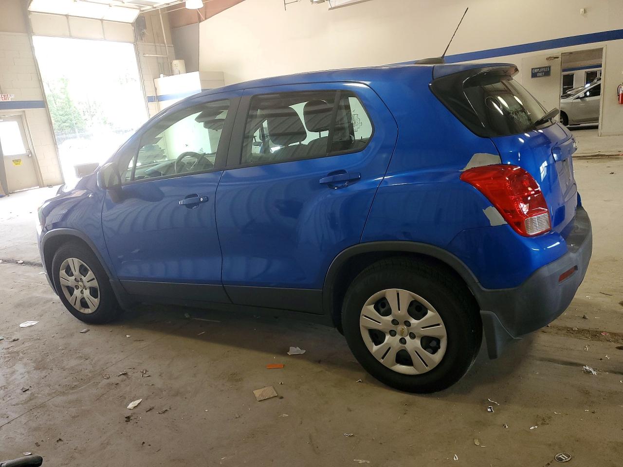 2015 Chevrolet Trax Ls Blue vin: KL7CJKSB4FB063570