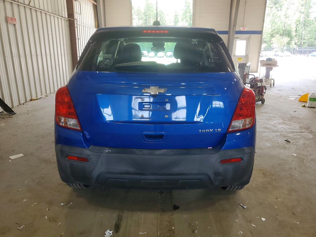 2015 Chevrolet Trax Ls Blue vin: KL7CJKSB4FB063570