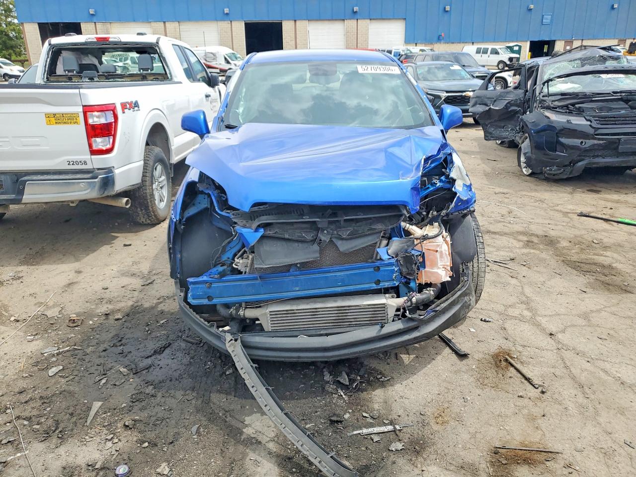 2016 Chevrolet Trax Ls Blue vin: KL7CJKSB4GB705142