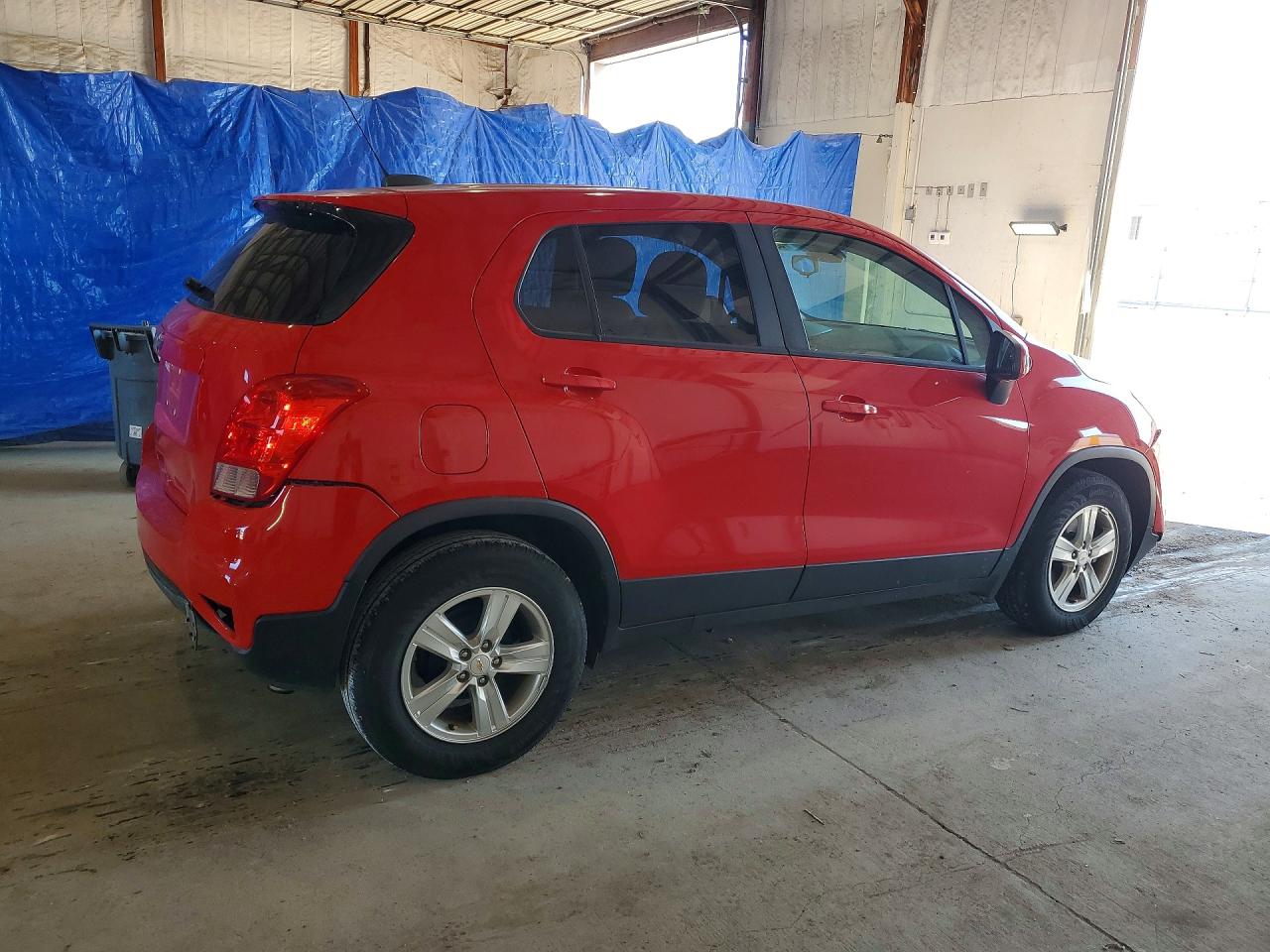 2020 Chevrolet Trax Ls Red vin: KL7CJKSB4LB334431