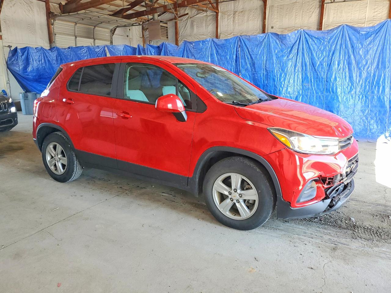 2020 Chevrolet Trax Ls Red vin: KL7CJKSB4LB334431