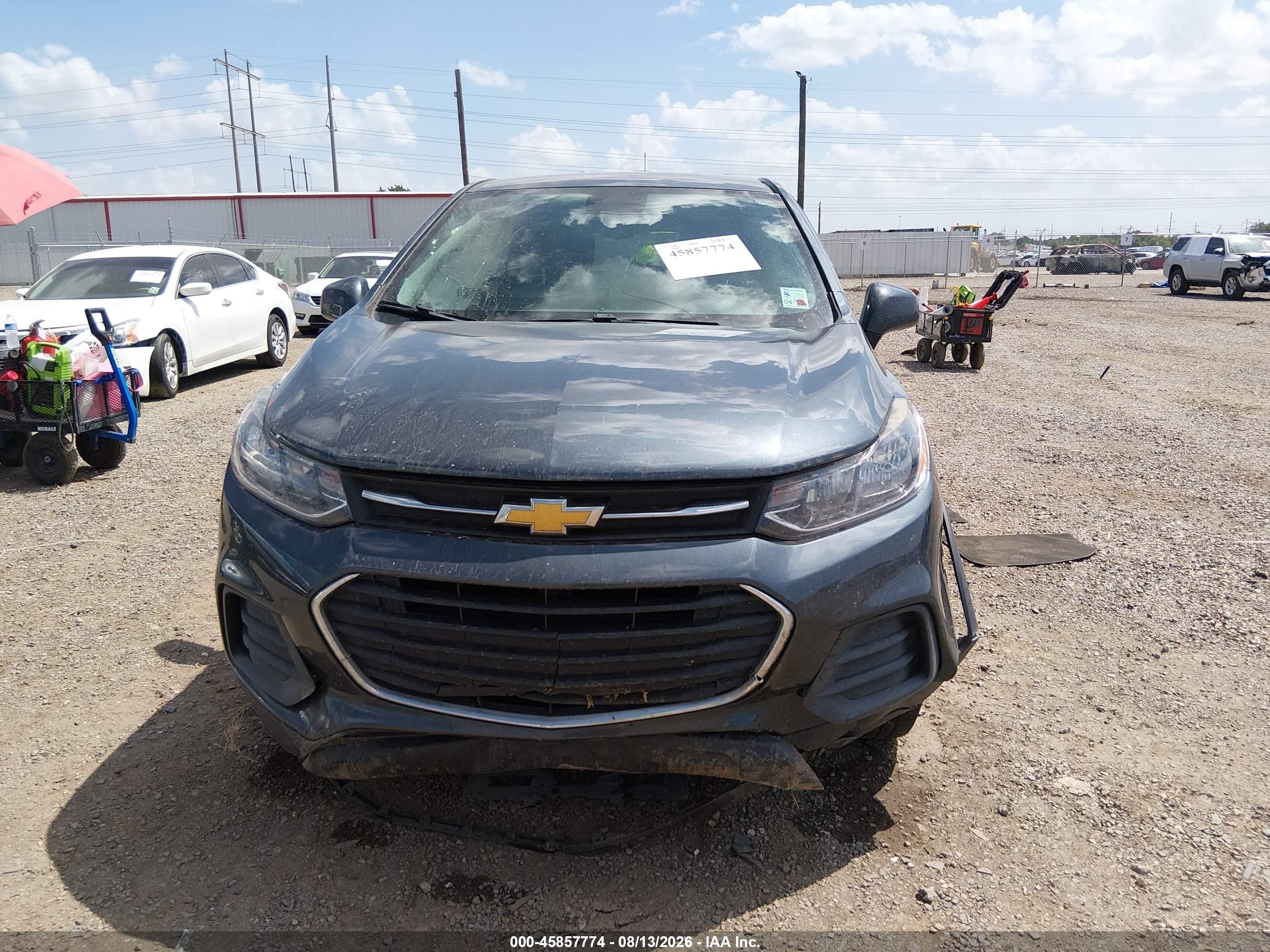2021 Chevrolet Trax Fwd Ls Blue vin: KL7CJKSB5MB309829