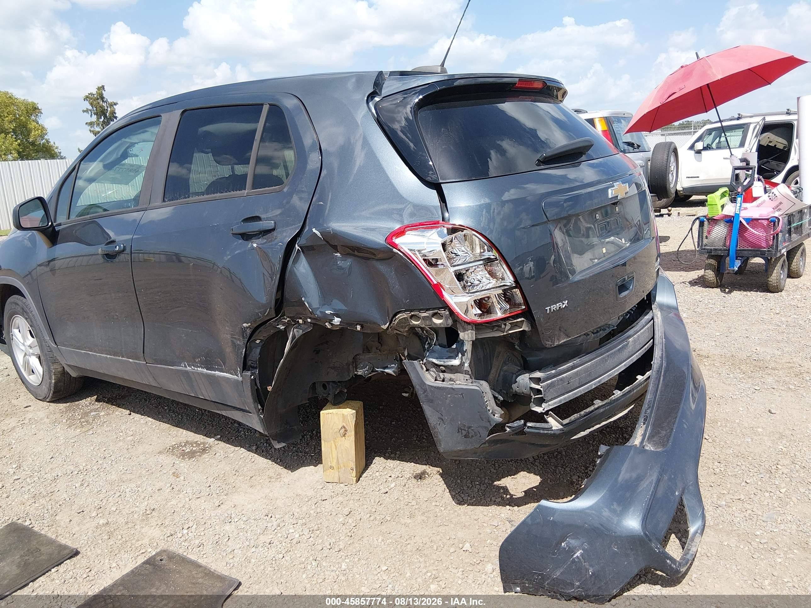 2021 Chevrolet Trax Fwd Ls Blue vin: KL7CJKSB5MB309829