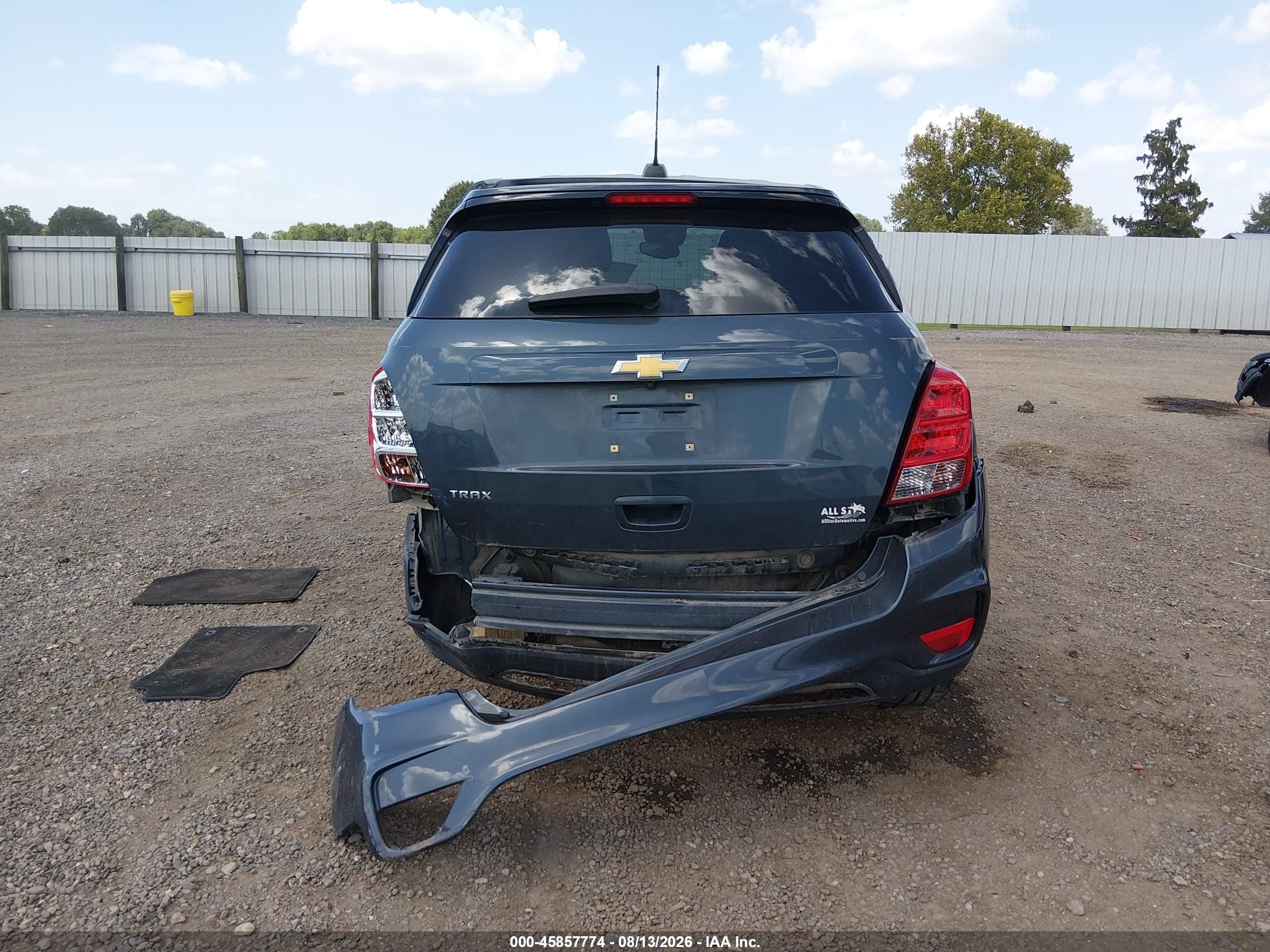 2021 Chevrolet Trax Fwd Ls Blue vin: KL7CJKSB5MB309829