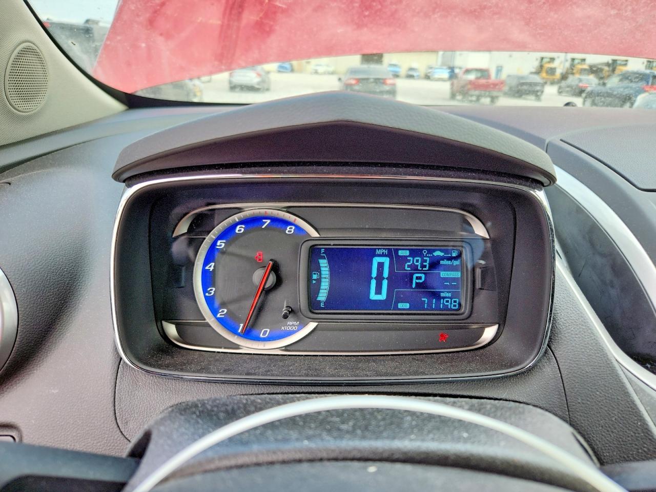 2015 Chevrolet Trax Ls Red vin: KL7CJKSB6FB248106