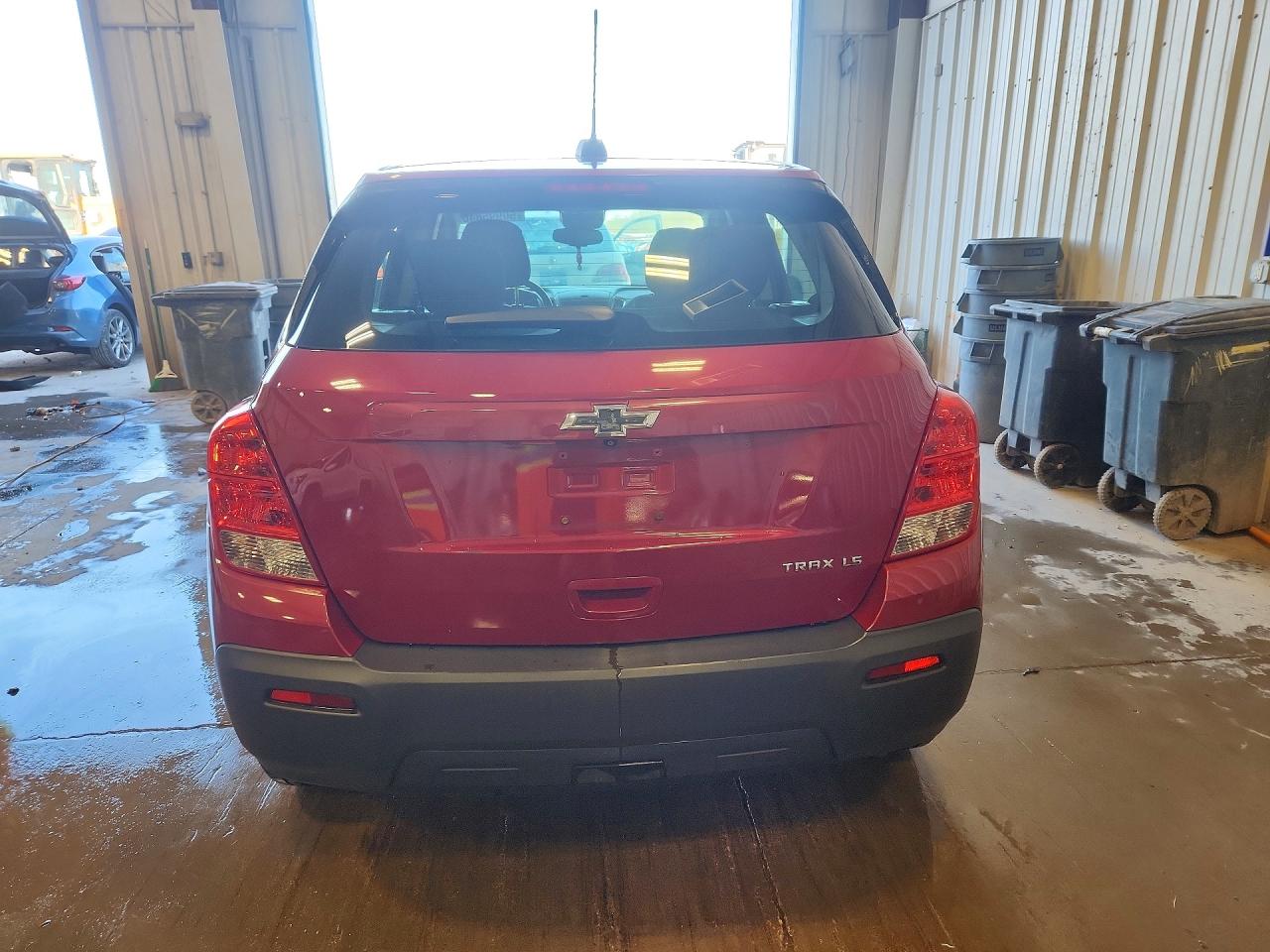 2015 Chevrolet Trax Ls Red vin: KL7CJKSB7FB059738