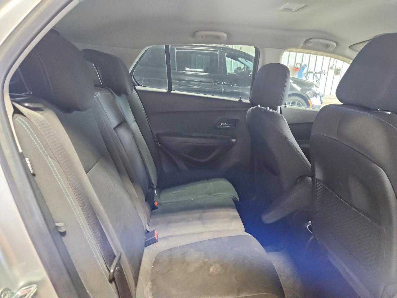 2015 Chevrolet Trax Ls Gray vin: KL7CJKSB8FB088505