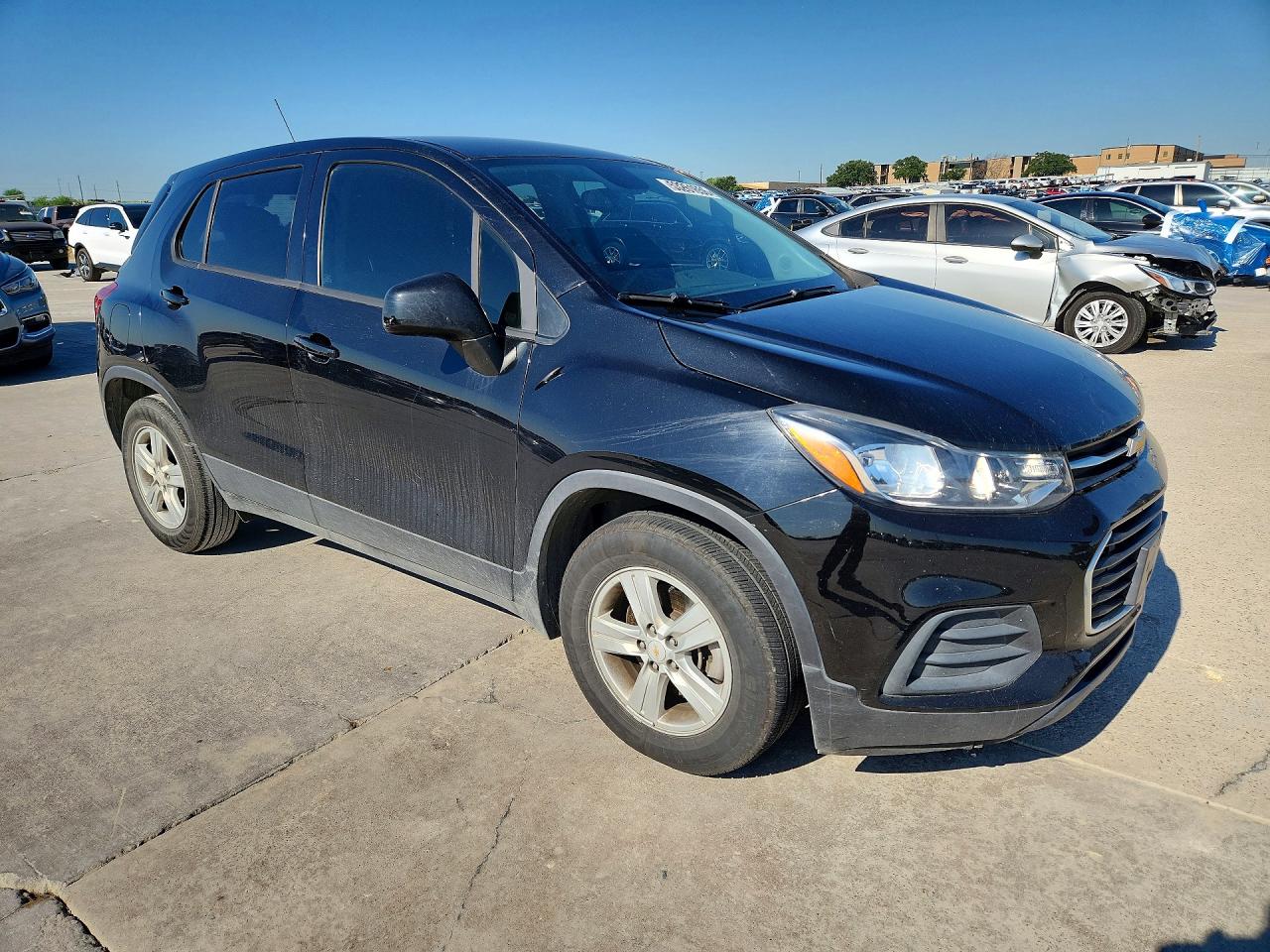 2020 Chevrolet Trax Ls Black vin: KL7CJKSB8LB063776