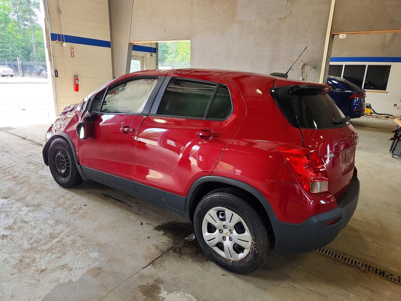 2015 Chevrolet Trax Ls Красный vin: KL7CJKSBXFB227677