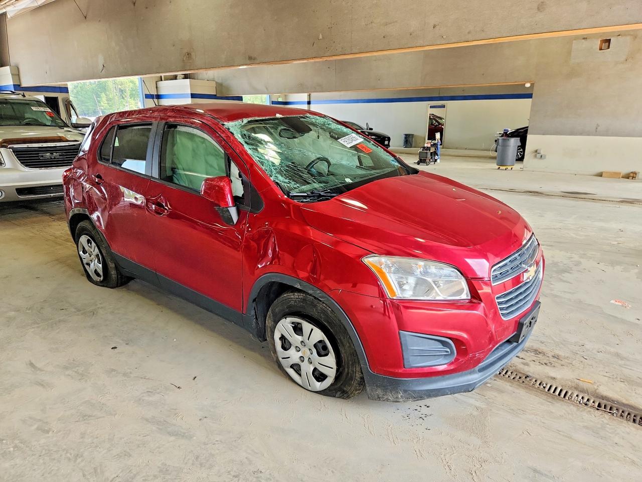 2015 Chevrolet Trax Ls Красный vin: KL7CJKSBXFB227677