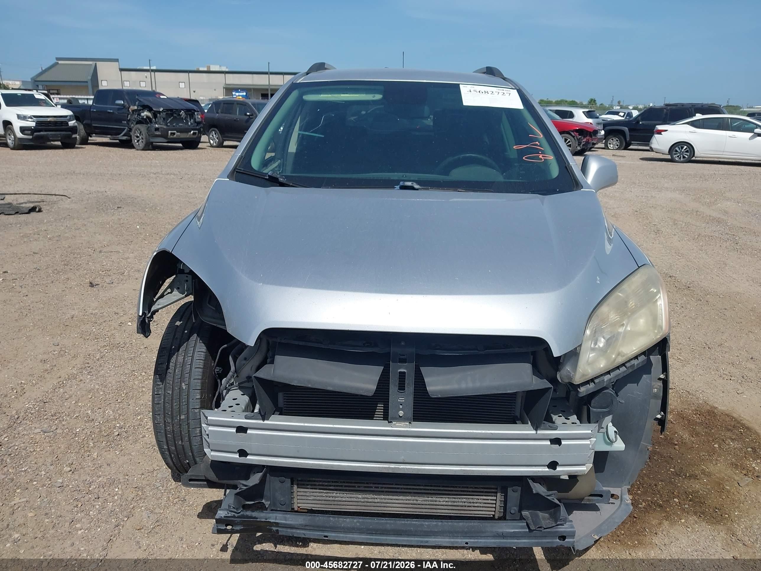 2015 Chevrolet Trax Lt Серебряный vin: KL7CJLSB0FB122328