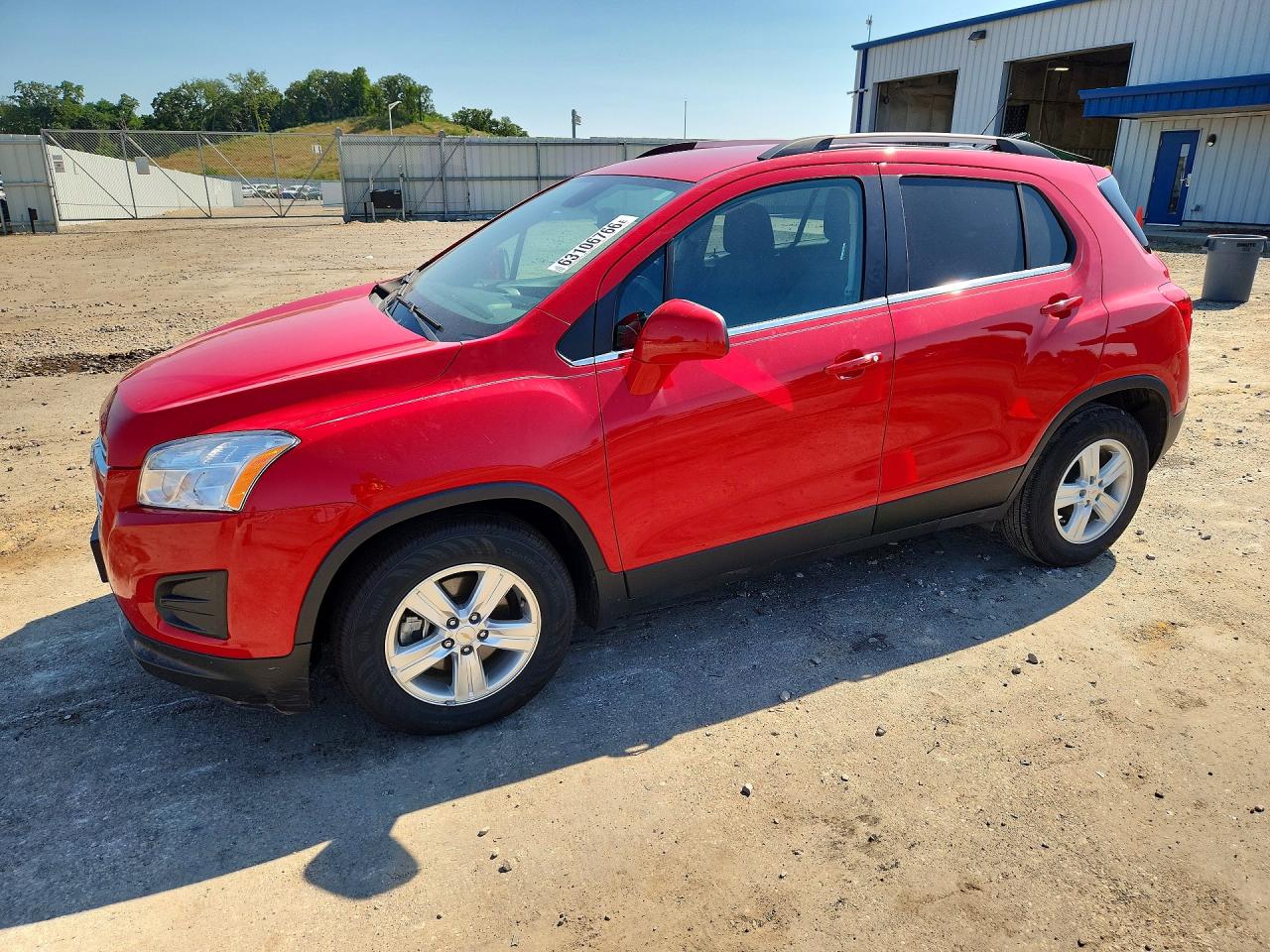 2015 Chevrolet Trax 1lt Red vin: KL7CJLSB0FB224647