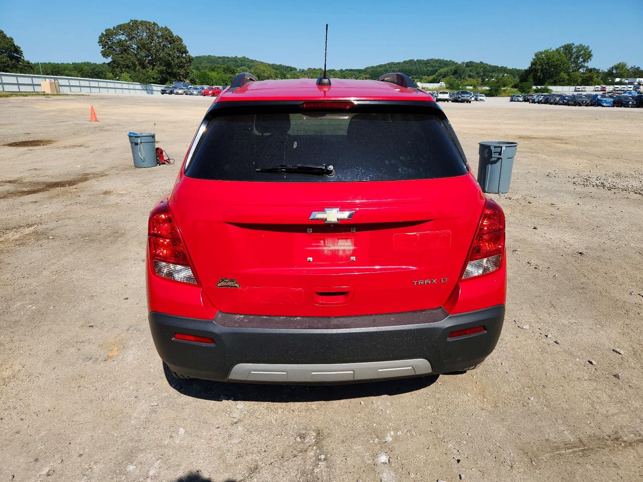 2015 Chevrolet Trax 1lt Red vin: KL7CJLSB0FB224647