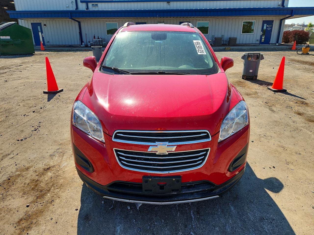 2015 Chevrolet Trax 1lt Red vin: KL7CJLSB0FB224647