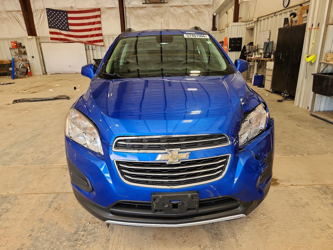 2015 Chevrolet Trax 1lt Blue vin: KL7CJLSB0FB254487