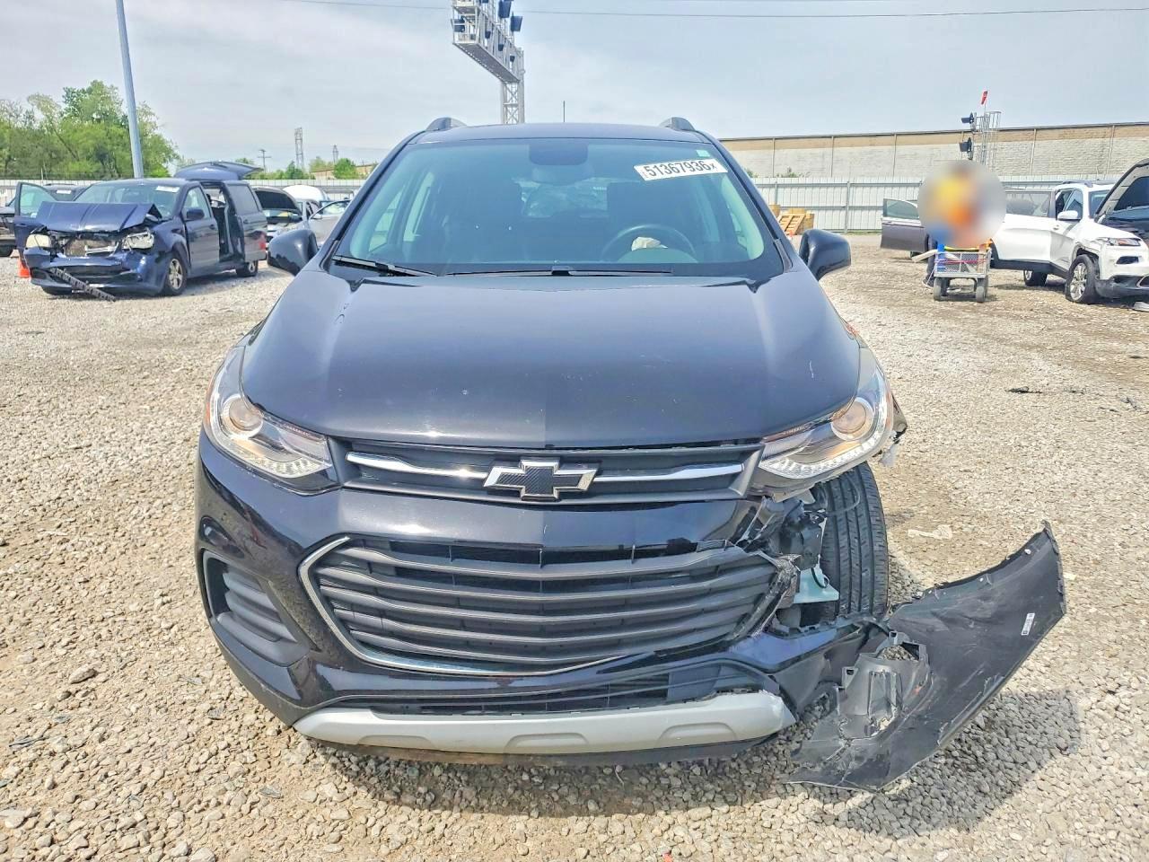 2020 Chevrolet Trax 1lt Black vin: KL7CJLSB0LB007658