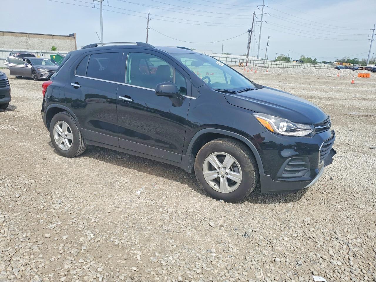 2020 Chevrolet Trax 1lt Black vin: KL7CJLSB0LB007658