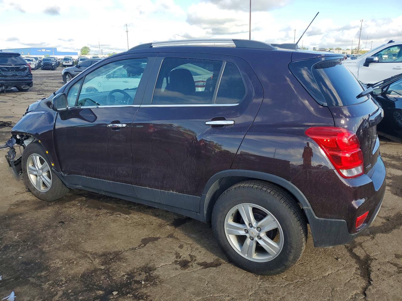 2020 Chevrolet Trax 1lt Burgundy vin: KL7CJLSB0LB341415