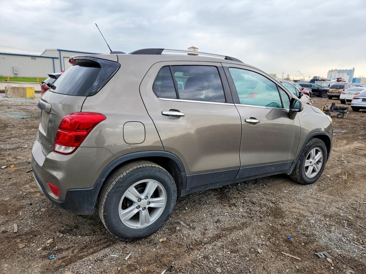 2020 Chevrolet Trax 1lt Gray vin: KL7CJLSB0LB342659