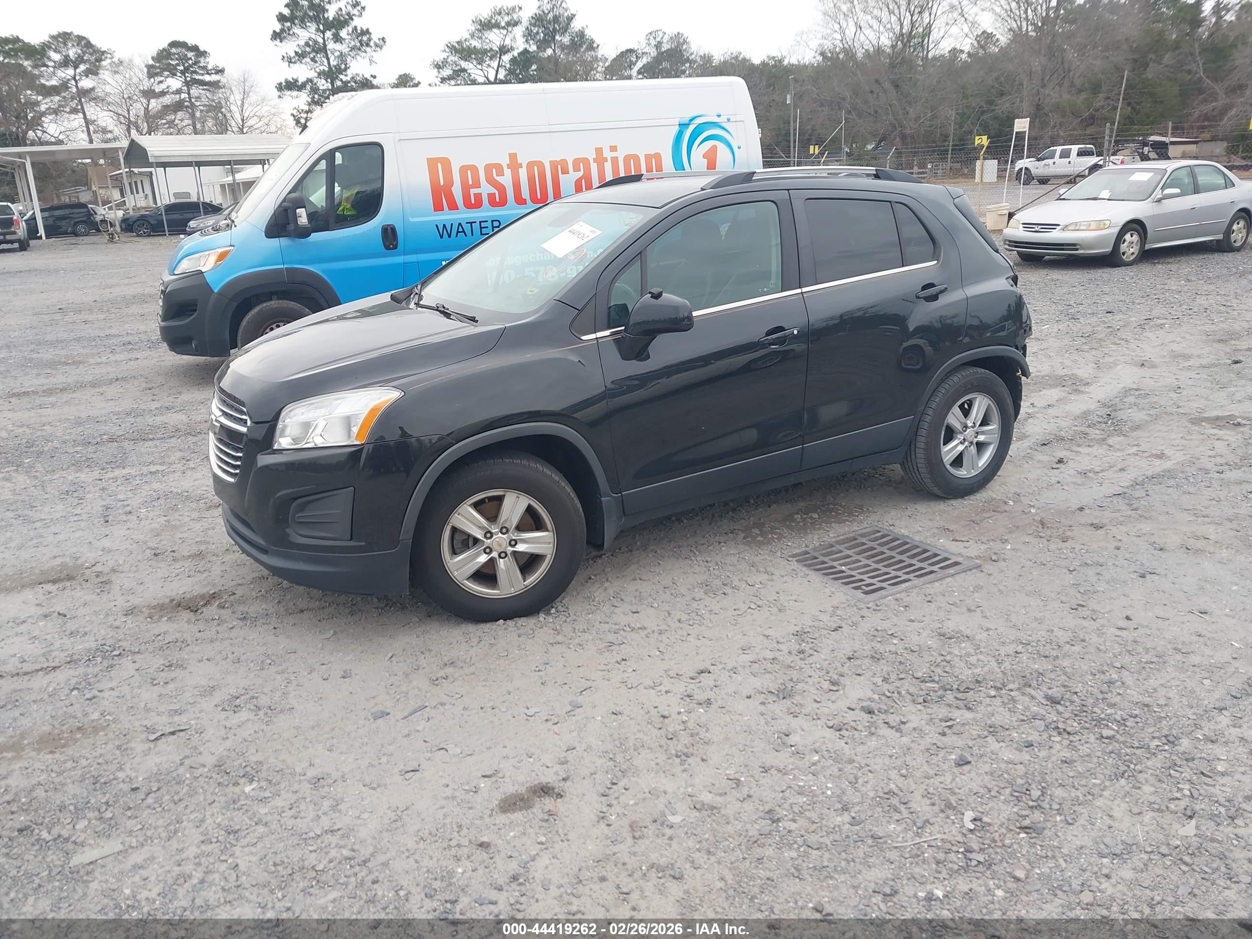 2015 Chevrolet Trax Lt Black vin: KL7CJLSB1FB068490