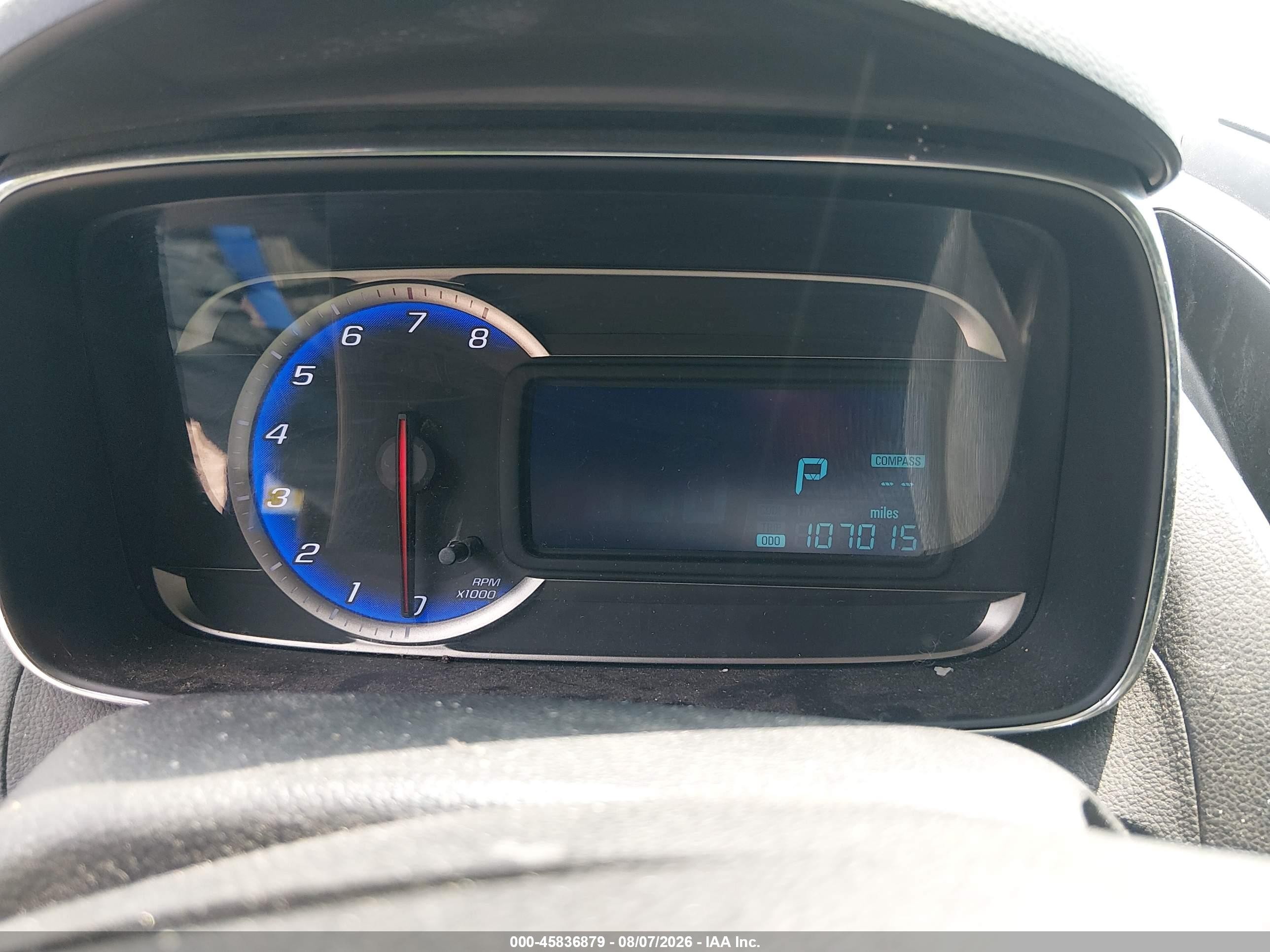 2015 Chevrolet Trax Lt Синий vin: KL7CJLSB1FB221126