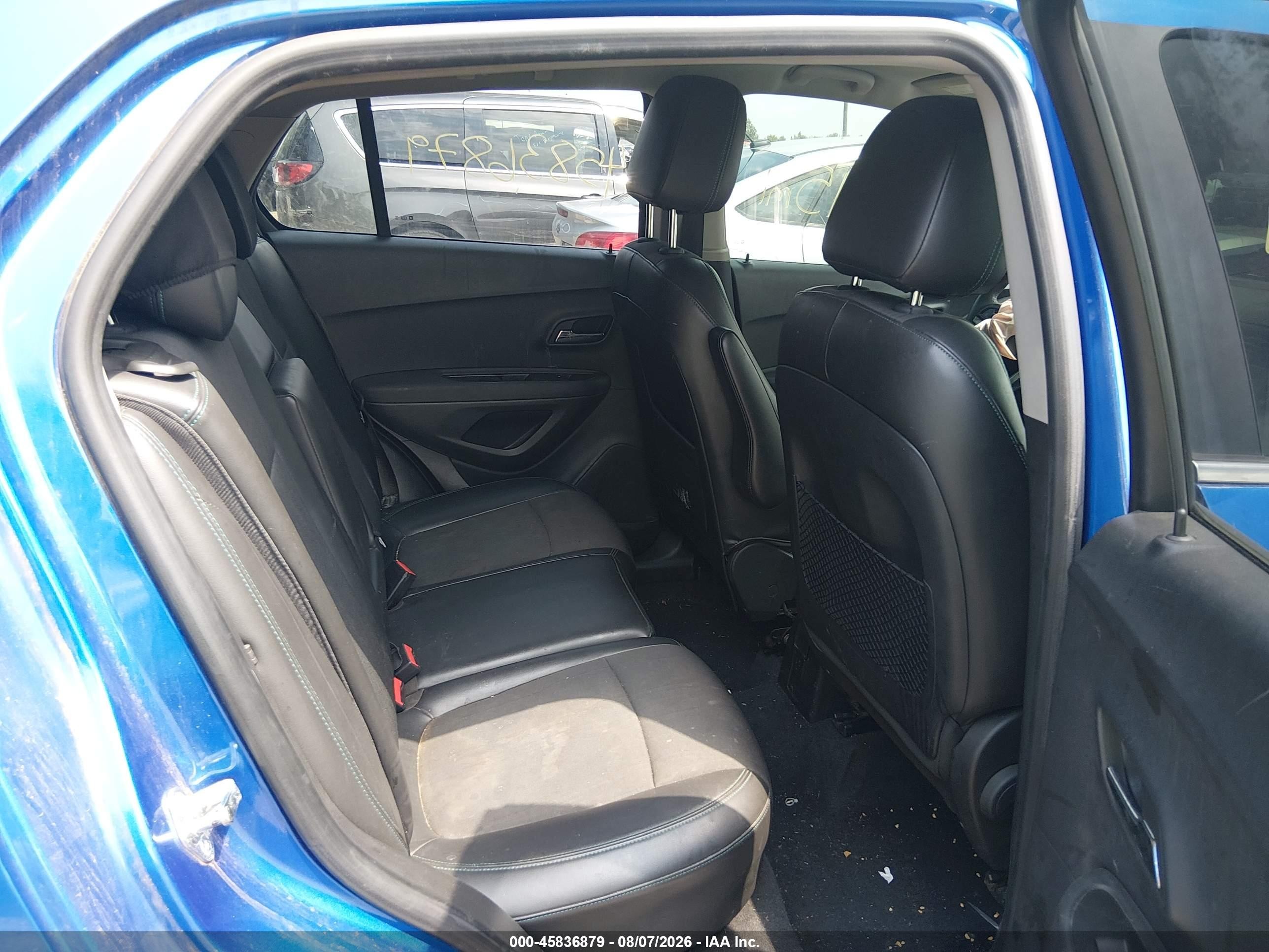 2015 Chevrolet Trax Lt Синий vin: KL7CJLSB1FB221126
