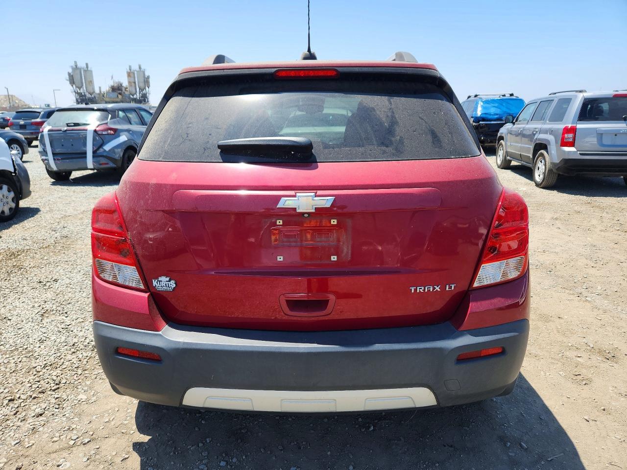 2015 Chevrolet Trax 1lt Red vin: KL7CJLSB2FB112612