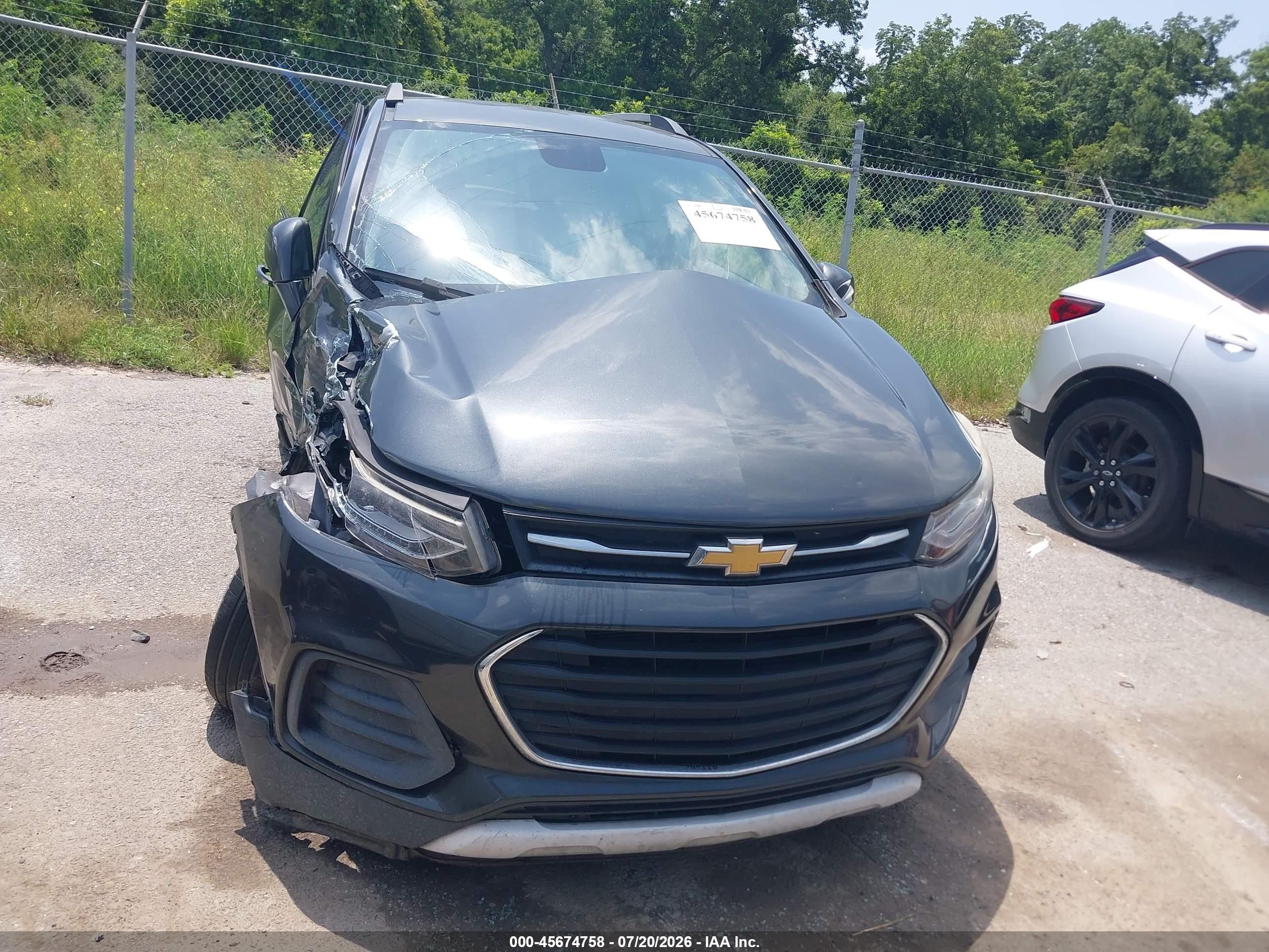 2017 Chevrolet Trax Lt Gray vin: KL7CJLSB2HB089335