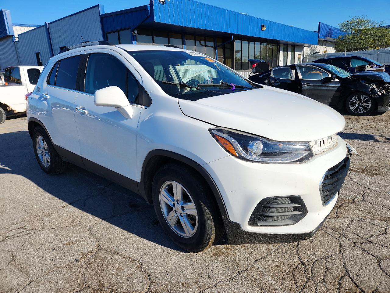 2018 Chevrolet Trax 1lt White vin: KL7CJLSB2JB545596
