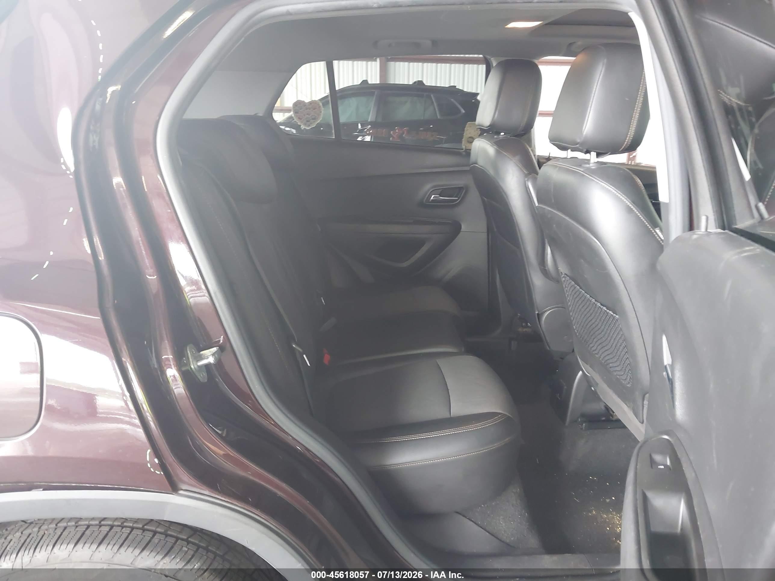 2020 Chevrolet Trax Fwd Lt Бордовый vin: KL7CJLSB2LB348530