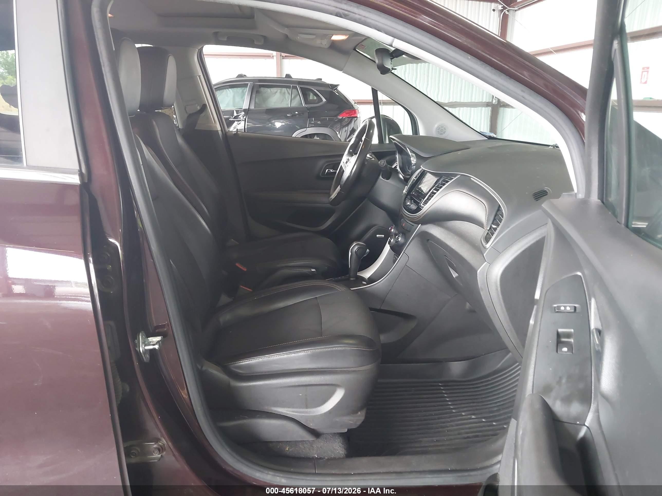 2020 Chevrolet Trax Fwd Lt Бордовый vin: KL7CJLSB2LB348530