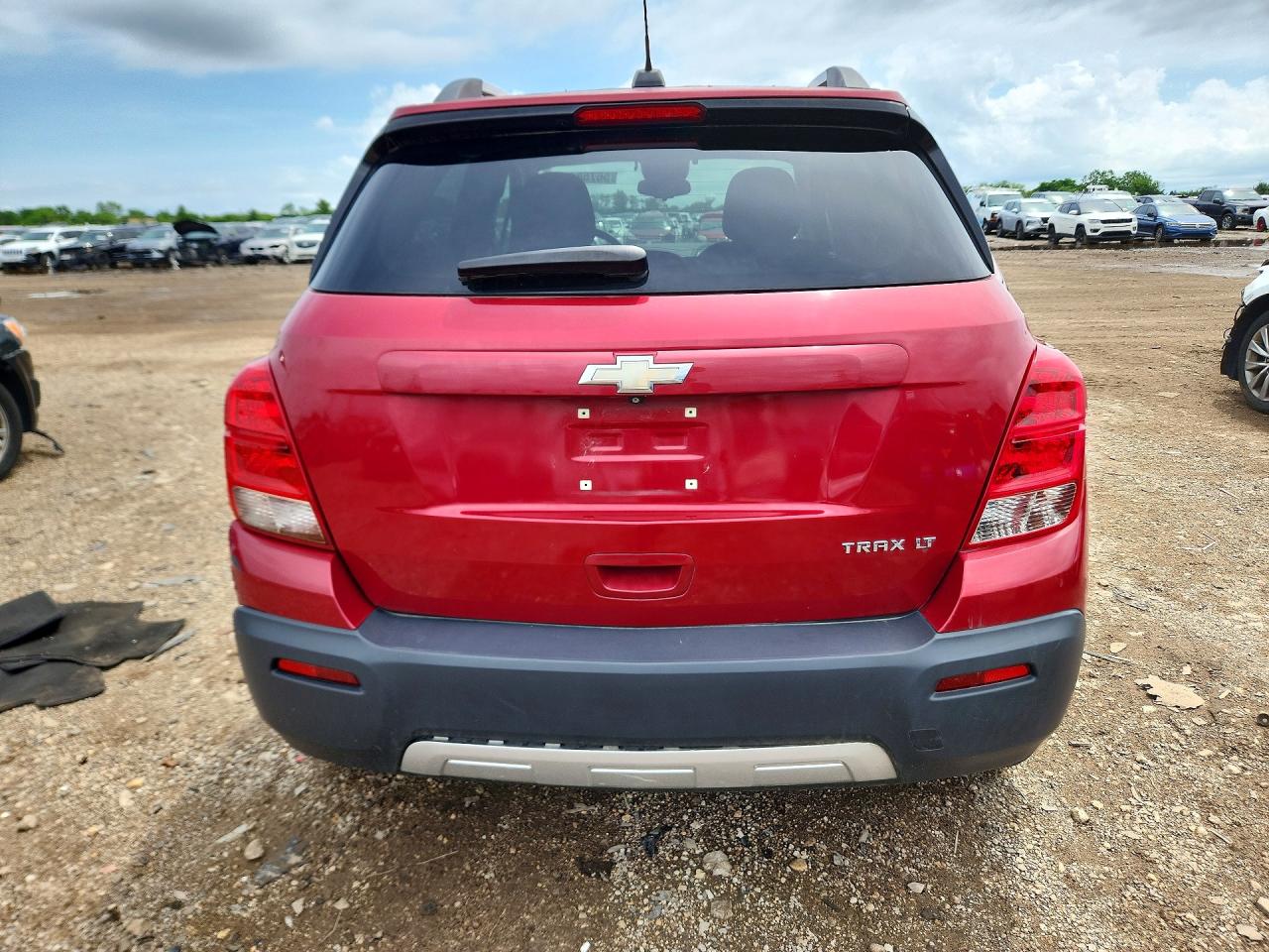 2015 Chevrolet Trax 1lt Red vin: KL7CJLSB3FB130343
