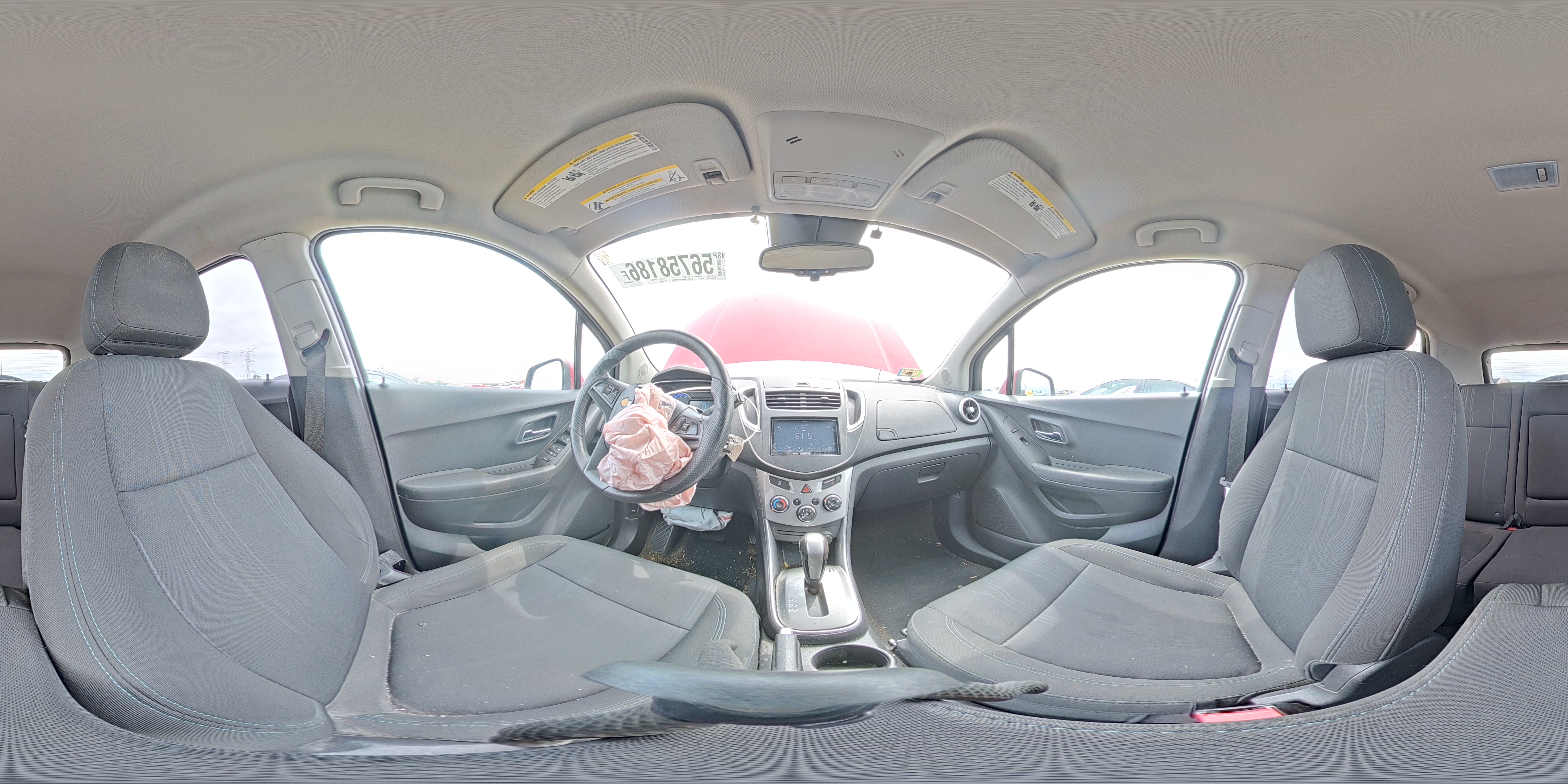 2015 Chevrolet Trax 1lt Red vin: KL7CJLSB3FB130343