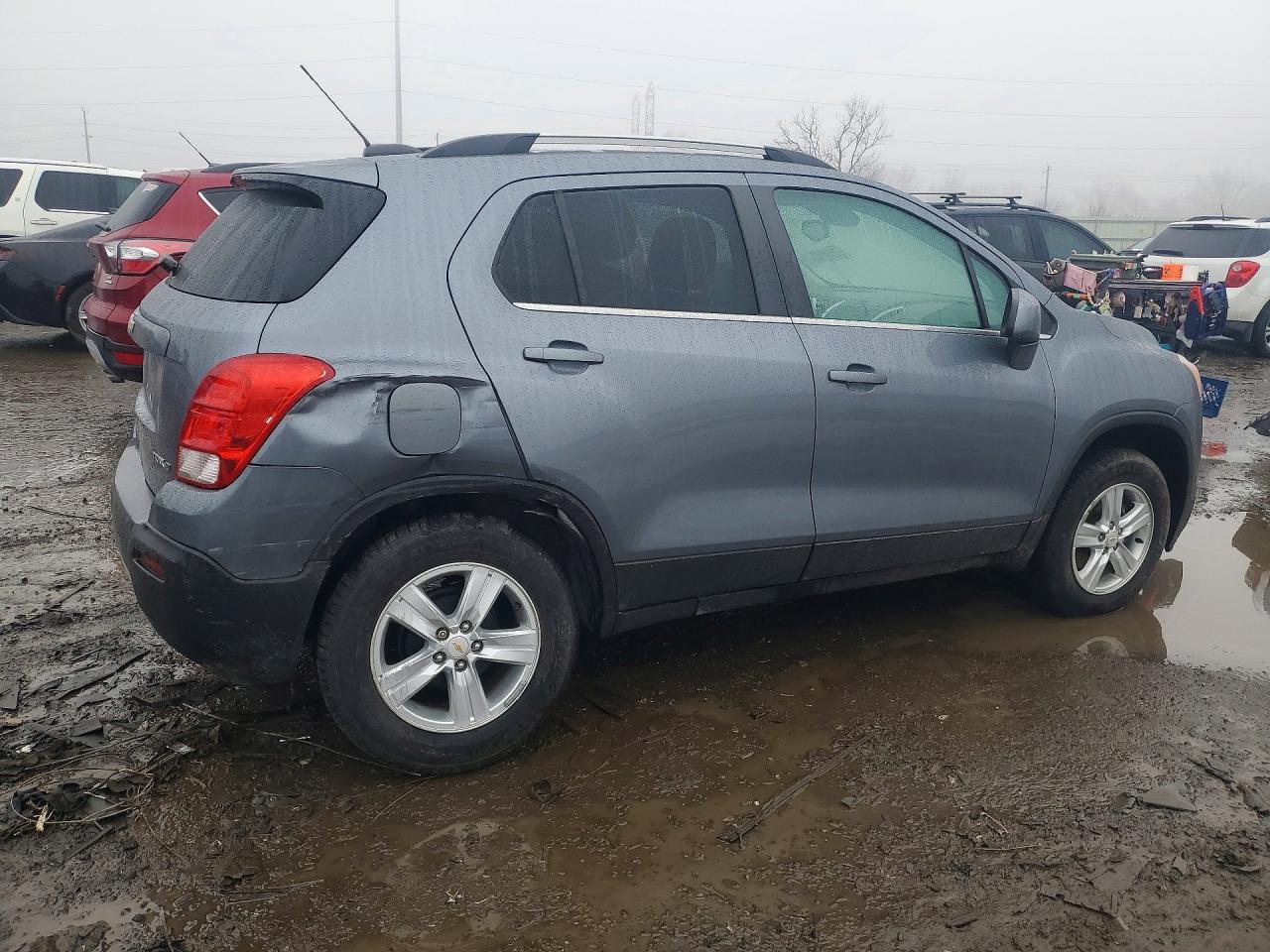 2015 Chevrolet Trax 1lt Gray vin: KL7CJLSB3FB146073