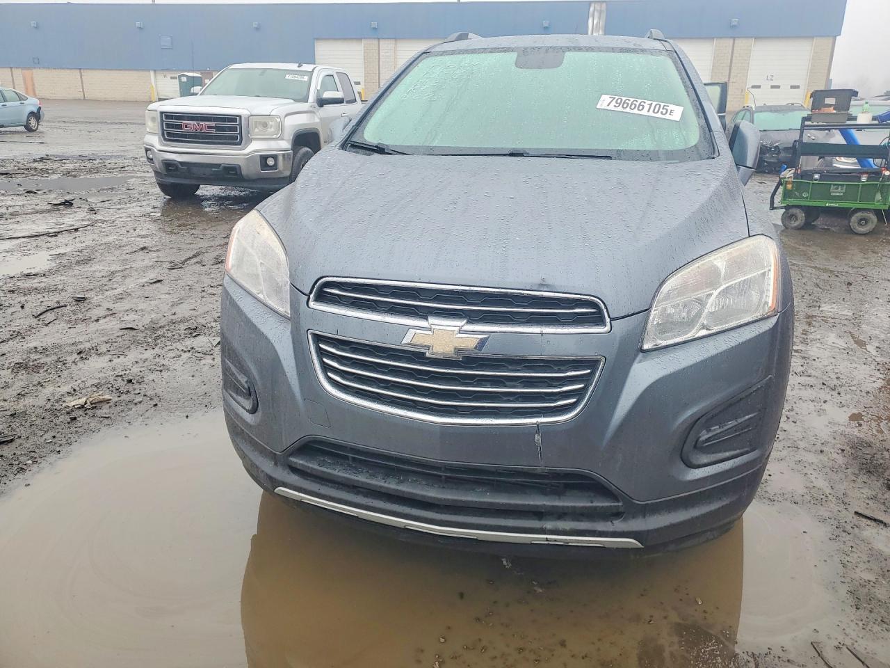 2015 Chevrolet Trax 1lt Gray vin: KL7CJLSB3FB146073