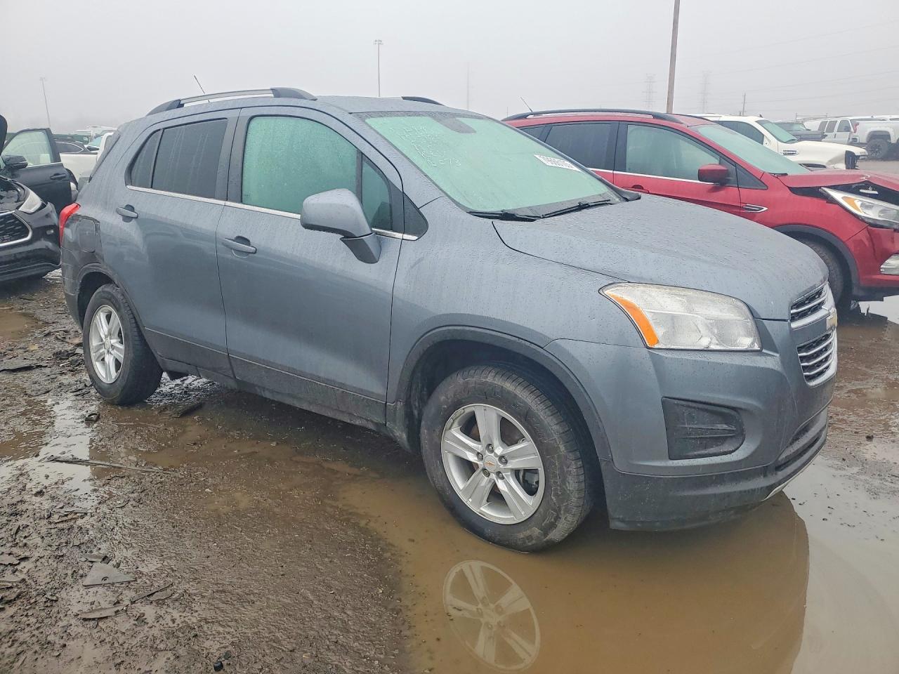 2015 Chevrolet Trax 1lt Gray vin: KL7CJLSB3FB146073